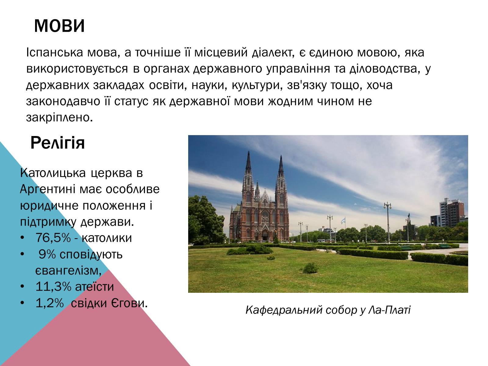 Презентація на тему «Аргентина» (варіант 5) - Слайд #21 Презентація на тему «Аргентина» (варіант 5) - Слайд #21