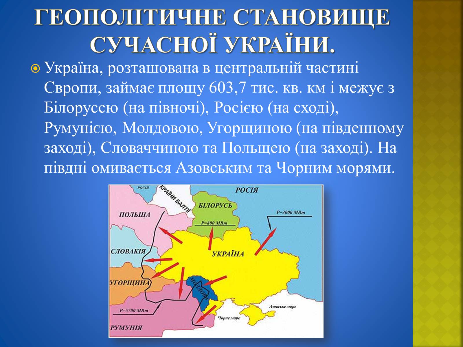Презентація на тему «Україна і світ» (варіант 2) - Слайд #3 Презентація на тему «Україна і світ» (варіант 2) - Слайд #3