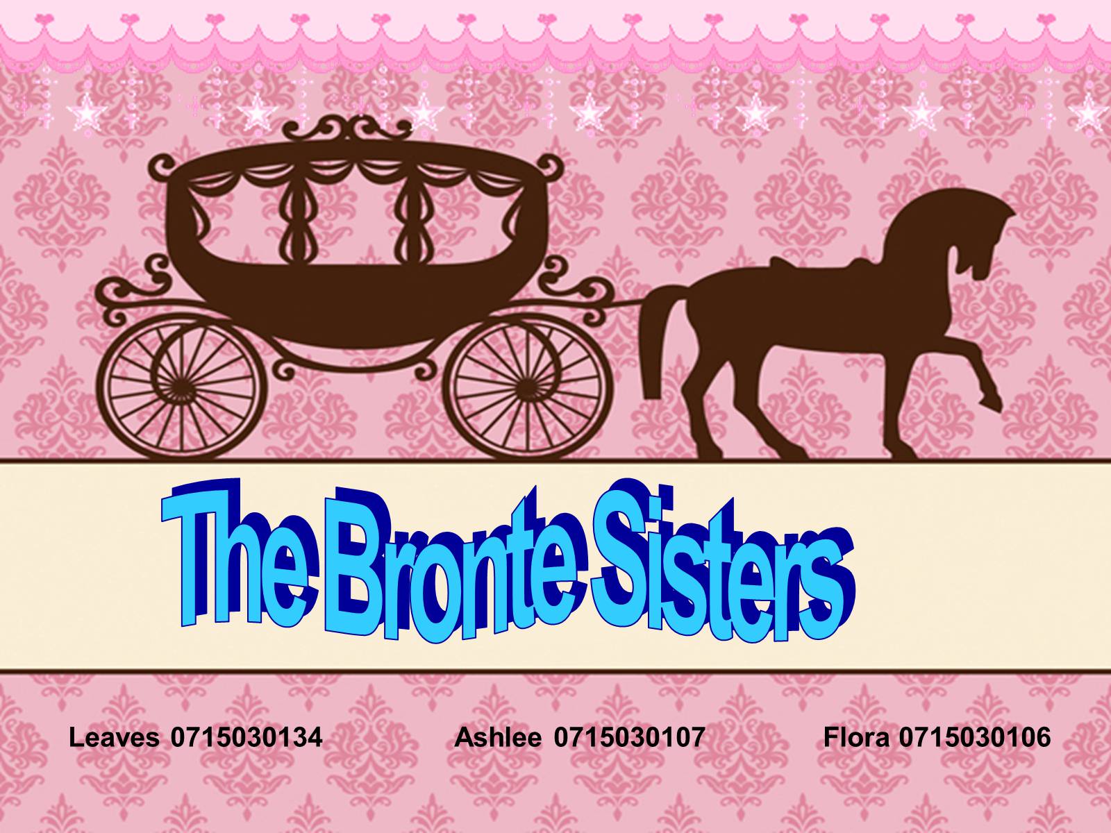 Презентація на тему «The Bronte Sisters» - Слайд #1 Презентація на тему «The Bronte Sisters» - Слайд #1
