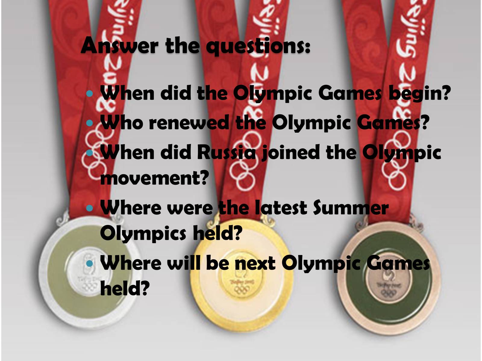 Презентація на тему «Olympic Games» - Слайд #18 Презентація на тему «Olympic Games» - Слайд #18