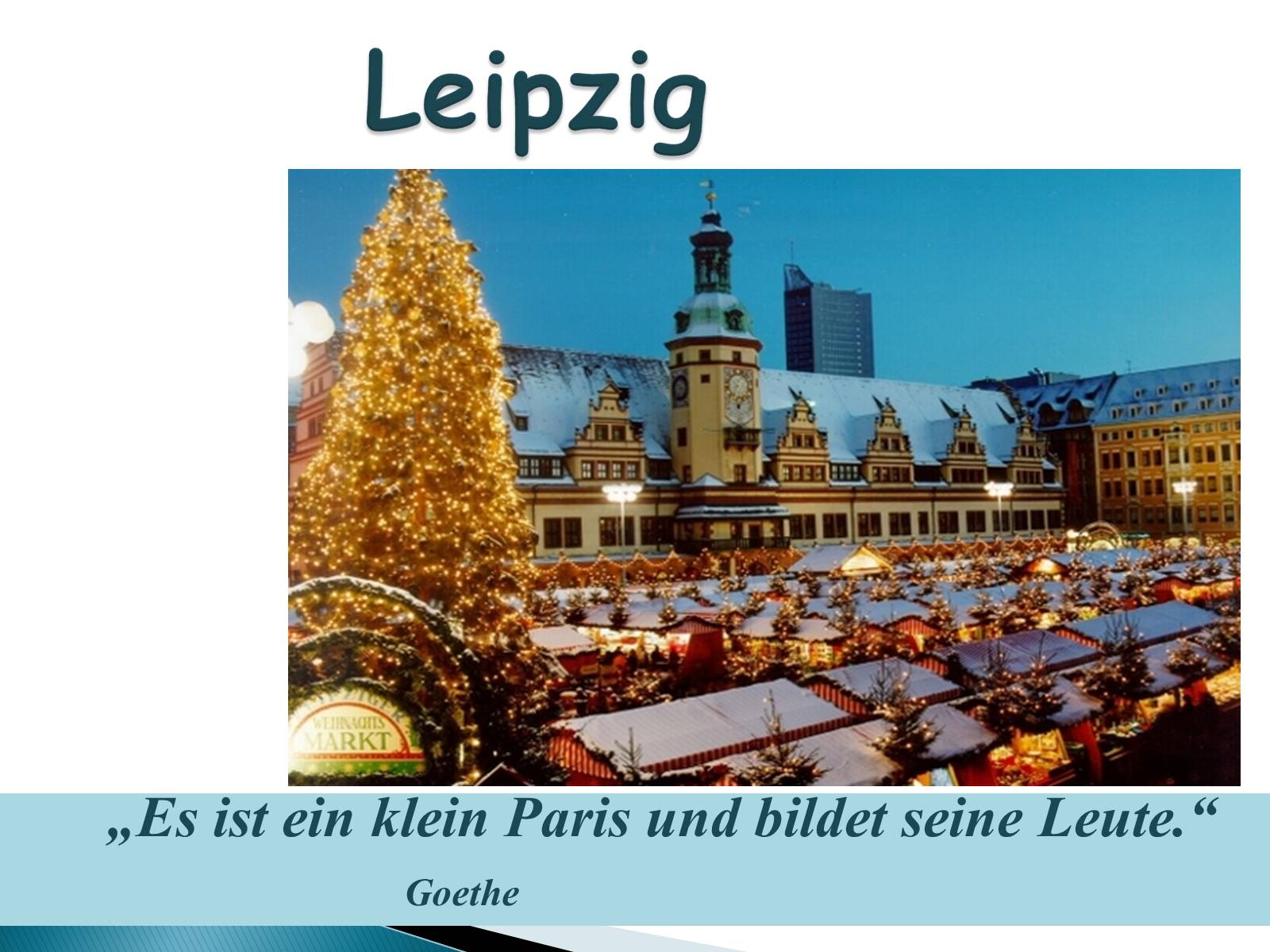 Презентація на тему «Leipzig» - Слайд #2 Презентація на тему «Leipzig» - Слайд #2