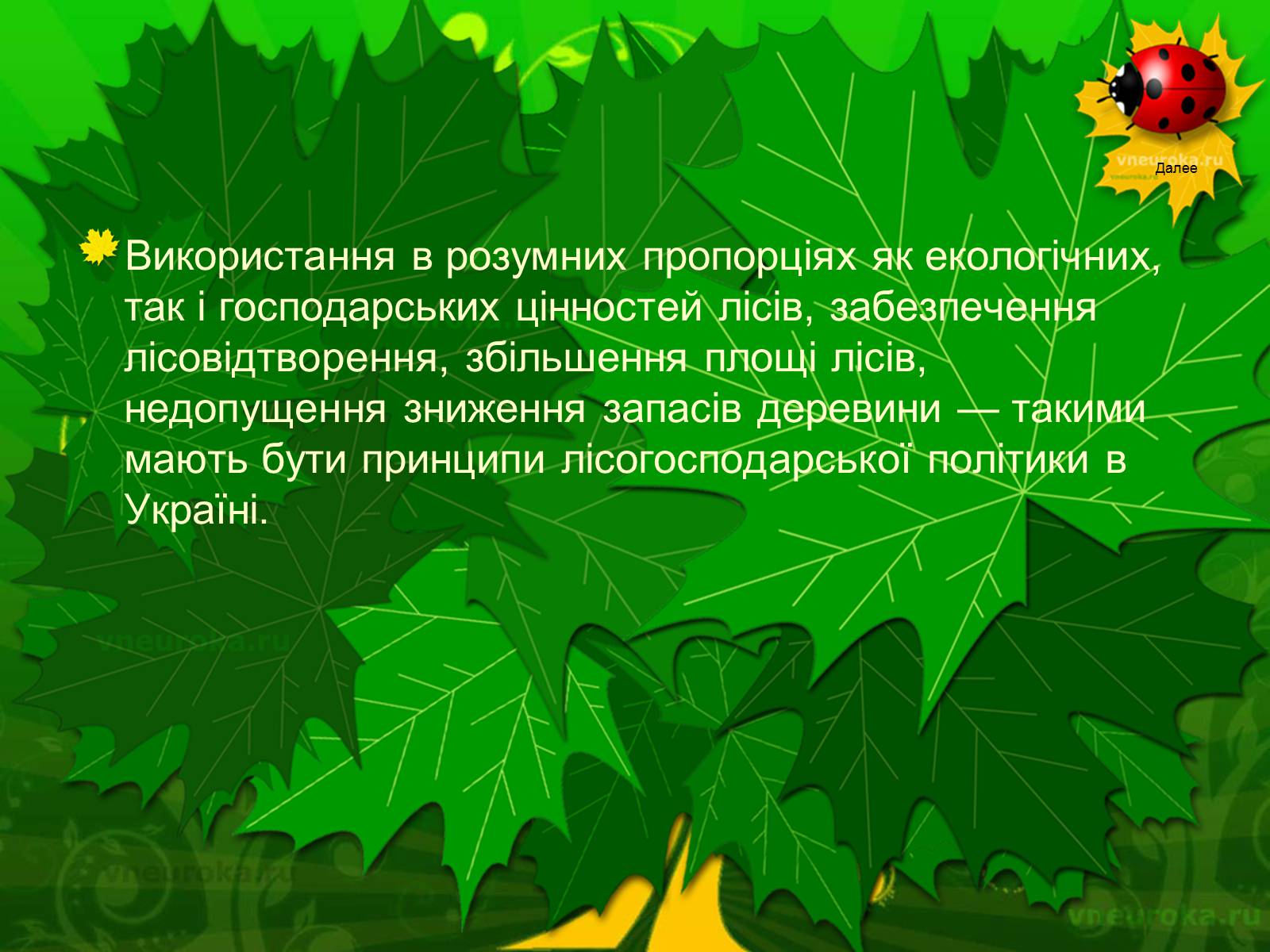 Презентація на тему «Екологічні проблеми лісів України» - Слайд #19 Презентація на тему «Екологічні проблеми лісів України» - Слайд #19