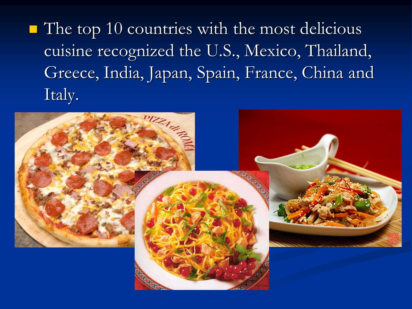 Презентація на тему «Countries with the most delicious cuisine» - Слайд #2 Презентація на тему «Countries with the most delicious cuisine» - Слайд #2