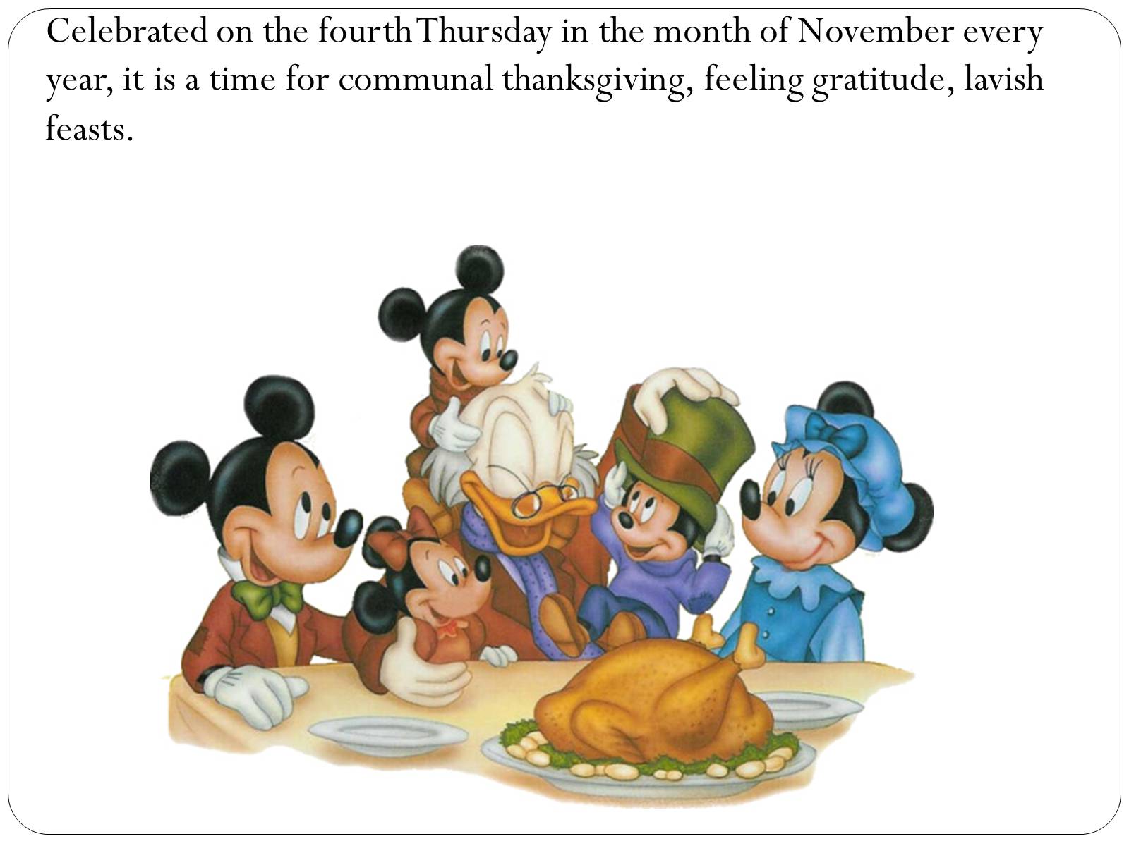 Презентація на тему «Thanksgiving Day Celebration in United States» - Слайд #2