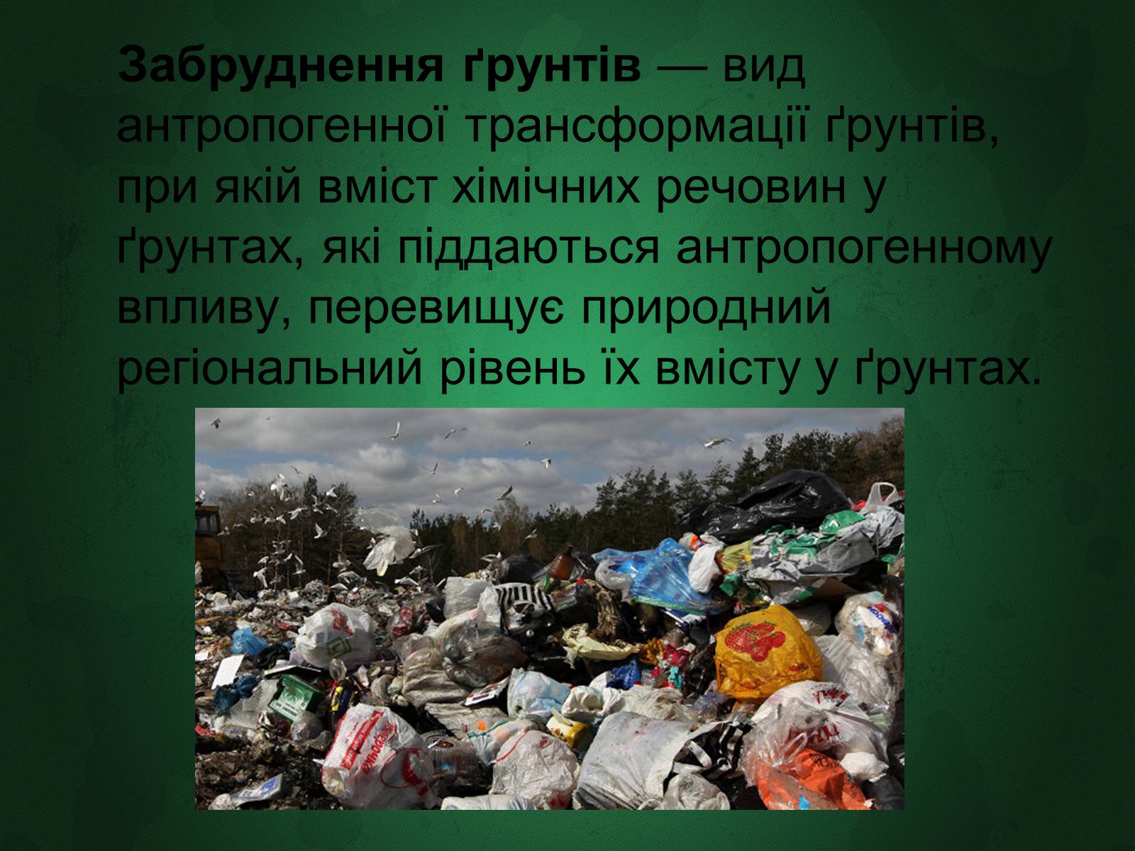 Презентація на тему «Забруднення літосфери» - Слайд #6 Презентація на тему «Забруднення літосфери» - Слайд #6