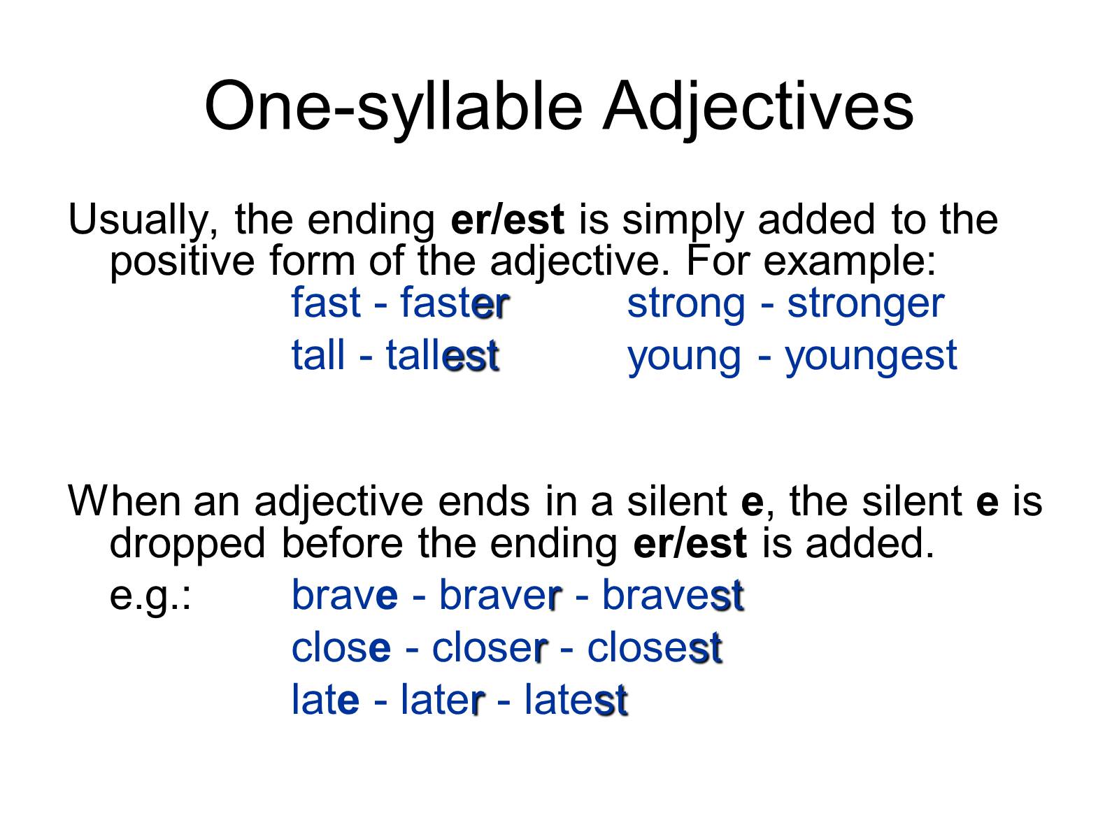 Презентація на тему «Adjectives in English» - Слайд #3 Презентація на тему «Adjectives in English» - Слайд #3