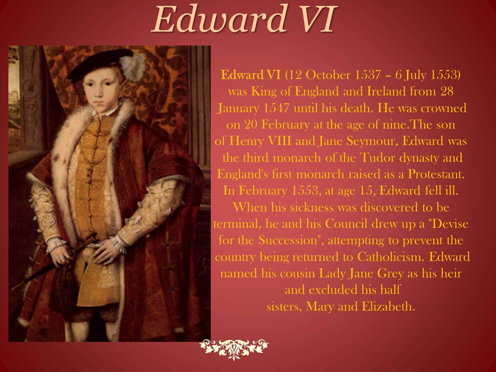 Презентація на тему «Elizabeth I Tudor» - Слайд #10 Презентація на тему «Elizabeth I Tudor» - Слайд #10