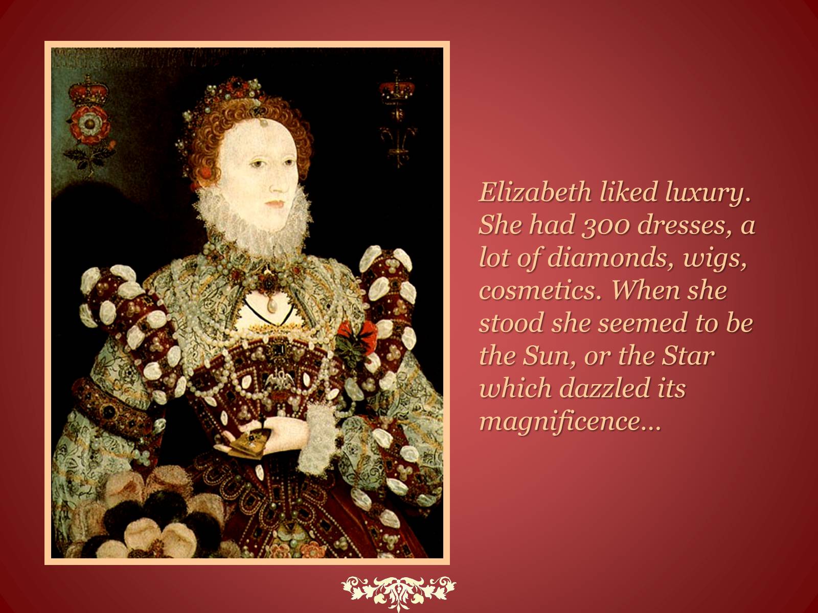 Презентація на тему «Elizabeth I Tudor» - Слайд #18 Презентація на тему «Elizabeth I Tudor» - Слайд #18