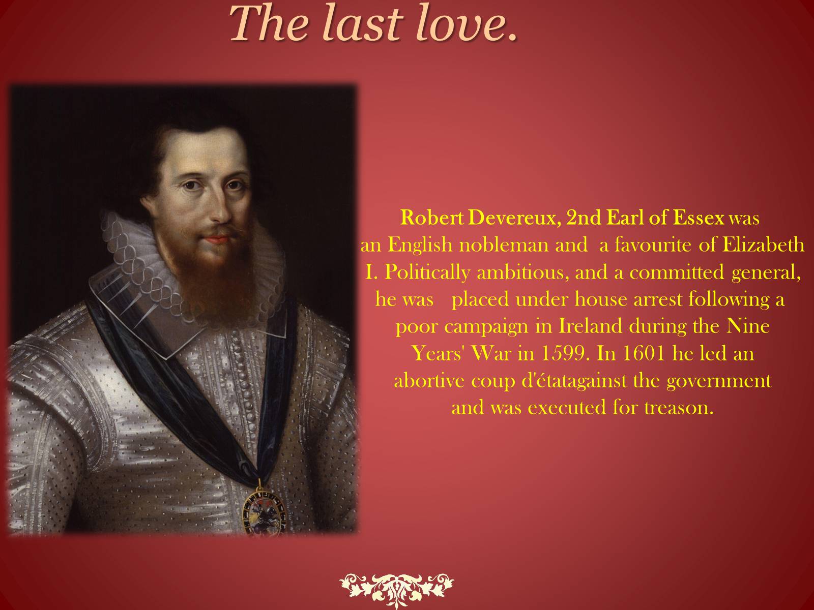Презентація на тему «Elizabeth I Tudor» - Слайд #24 Презентація на тему «Elizabeth I Tudor» - Слайд #24