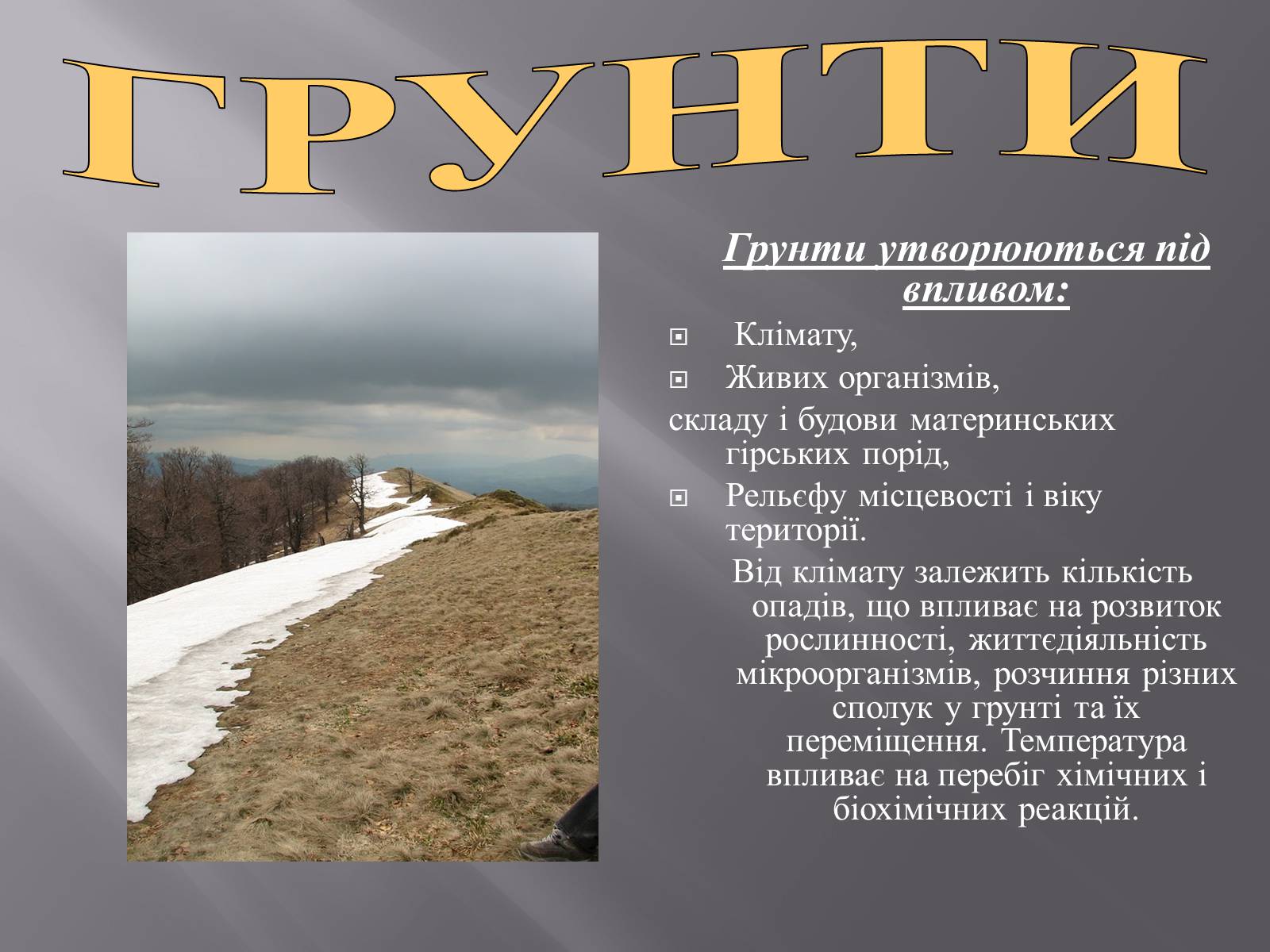 Презентація на тему «Українські Карпати» (варіант 2) - Слайд #10 Презентація на тему «Українські Карпати» (варіант 2) - Слайд #10