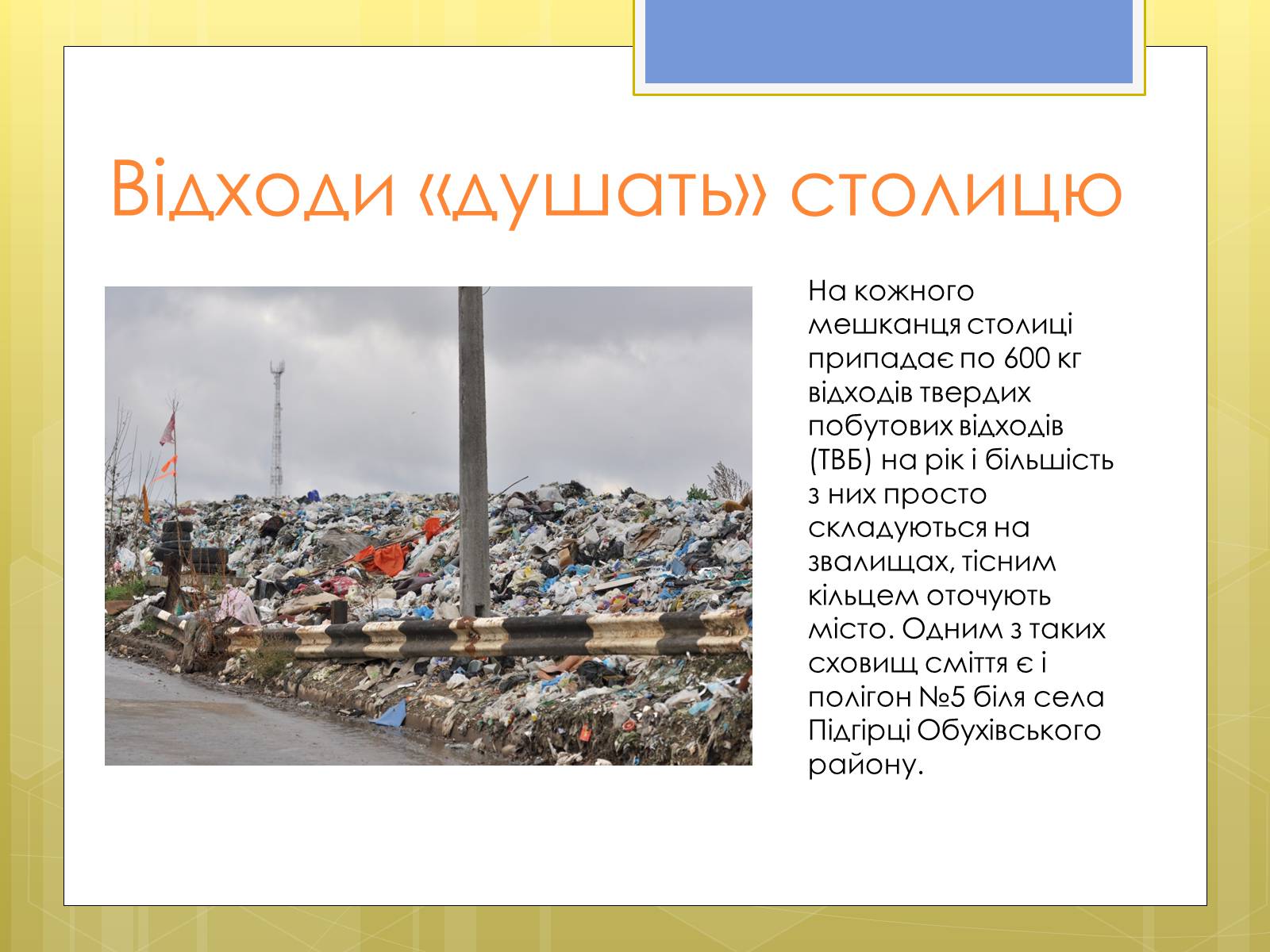 Презентація на тему «Рівень забруднення Києва та Київської області» - Слайд #10 Презентація на тему «Рівень забруднення Києва та Київської області» - Слайд #10