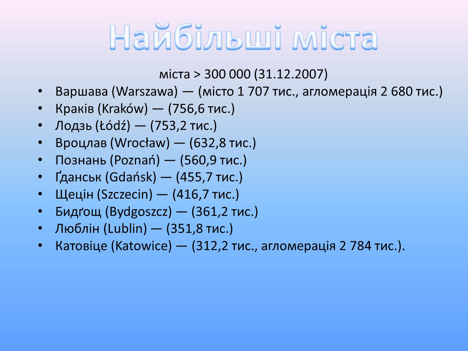 Презентація на тему «Польща» (варіант 4) - Слайд #10 Презентація на тему «Польща» (варіант 4) - Слайд #10