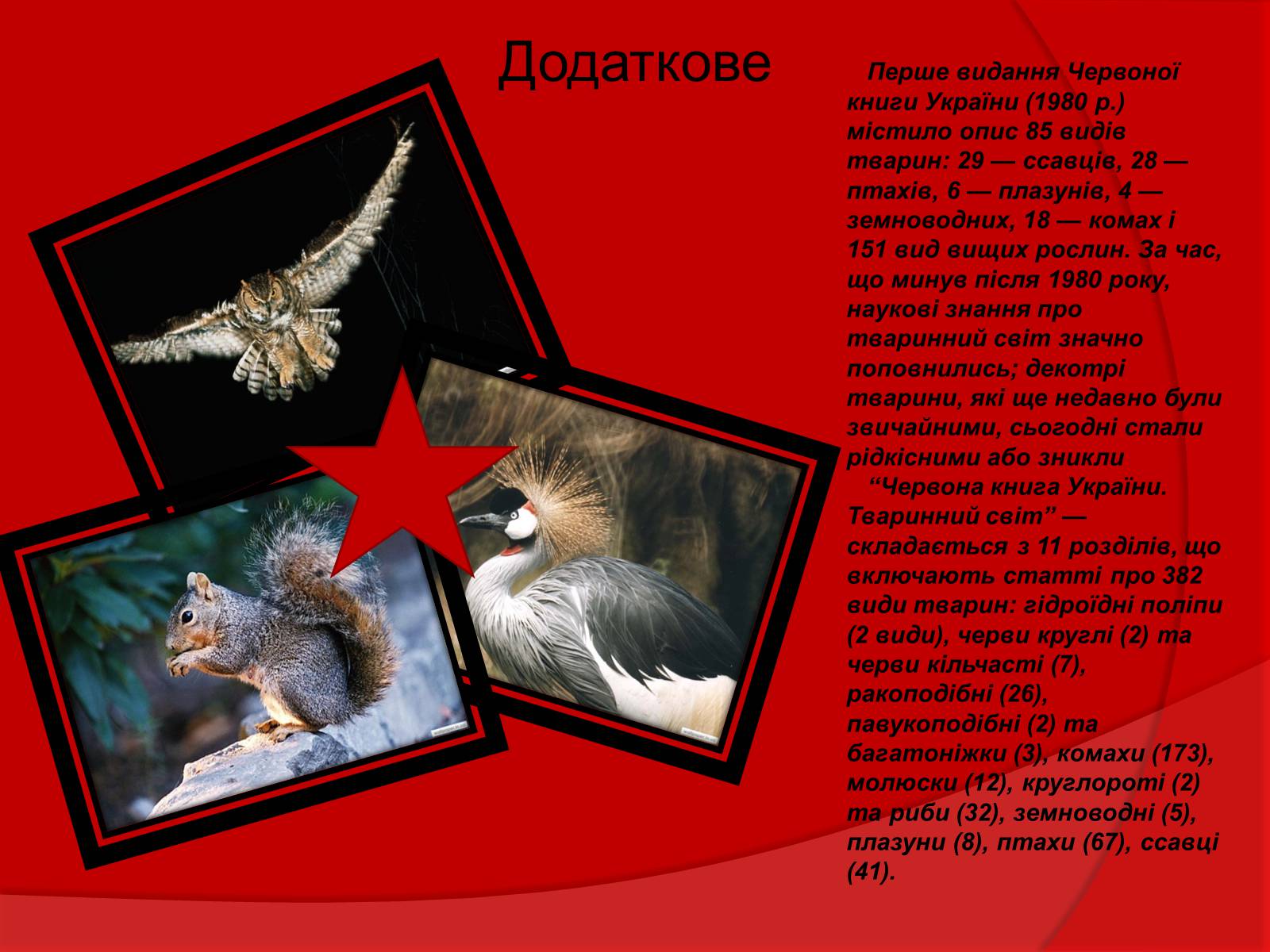 Презентація на тему «Тваринний і рослинний світ Червоної книги» - Слайд #4 Презентація на тему «Тваринний і рослинний світ Червоної книги» - Слайд #4