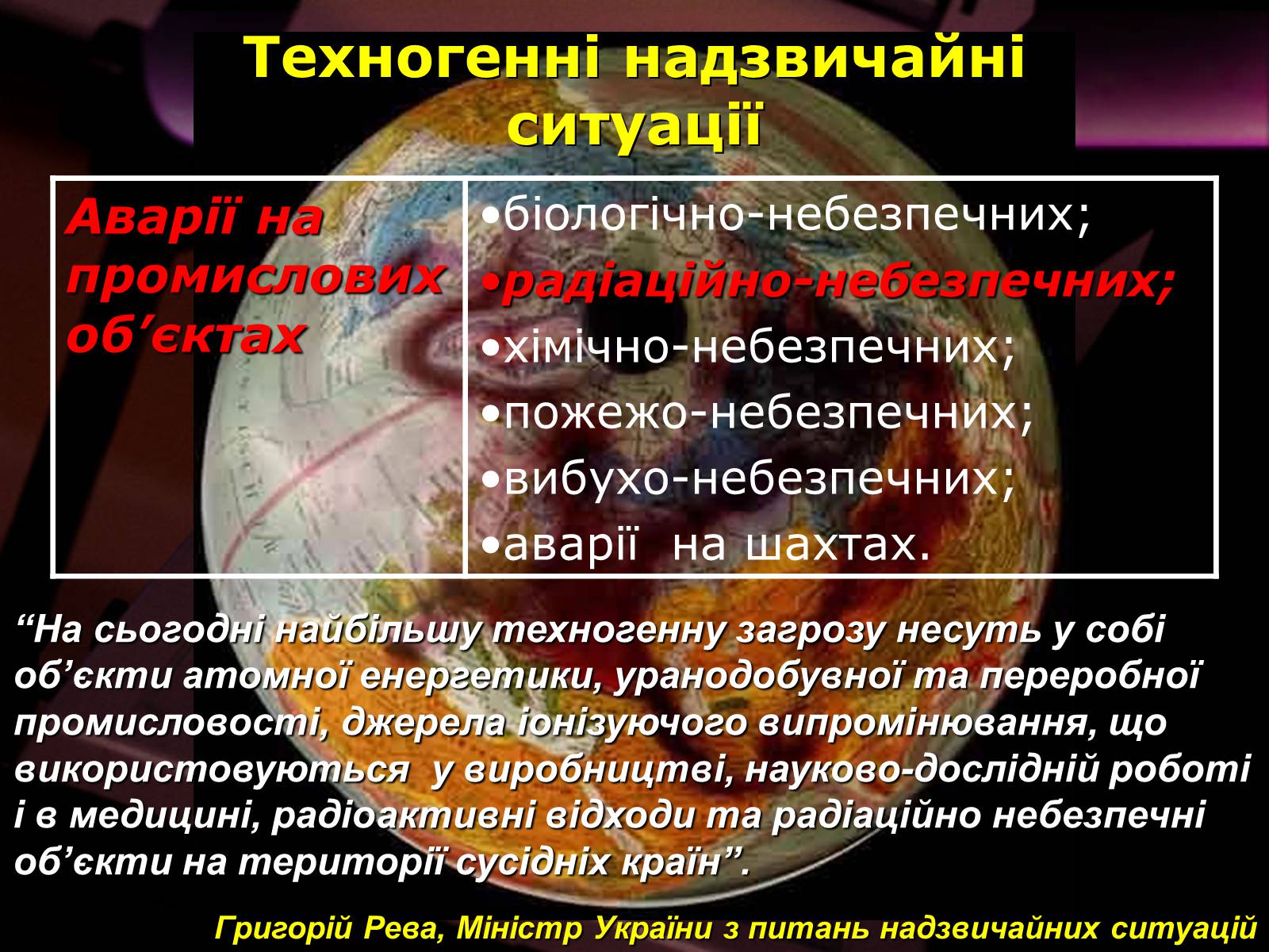 Презентація на тему «Надзвичайні ситуації природного і техногенного характеру» - Слайд #55 Презентація на тему «Надзвичайні ситуації природного і техногенного характеру» - Слайд #55
