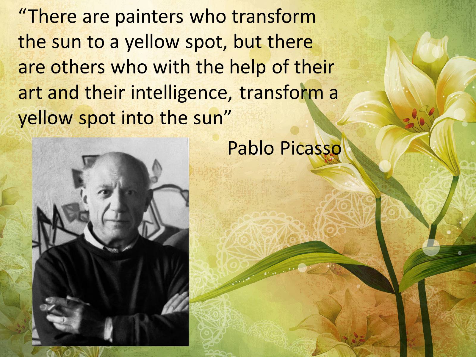 Презентація на тему «Pablo Picasso – My Favorite Painter» - Слайд #14 Презентація на тему «Pablo Picasso – My Favorite Painter» - Слайд #14