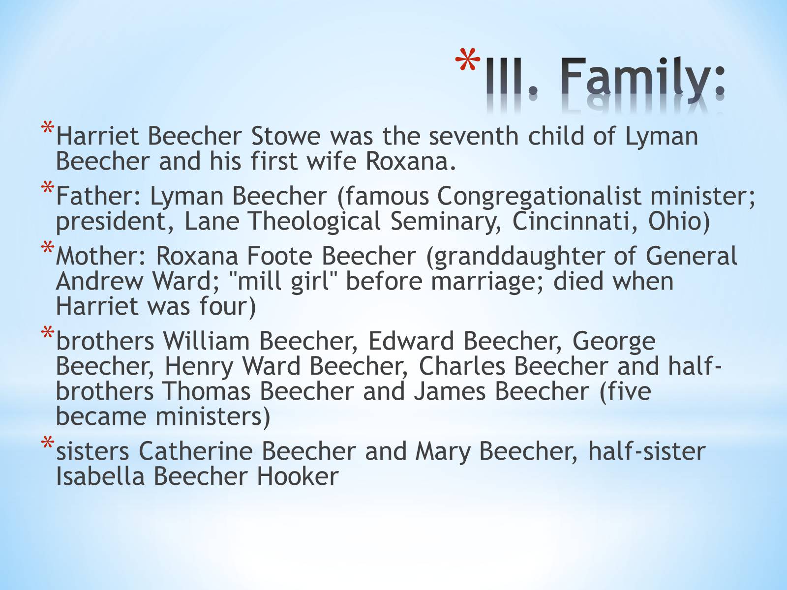 Презентація на тему «Harriet Beecher Stowe» - Слайд #4 Презентація на тему «Harriet Beecher Stowe» - Слайд #4