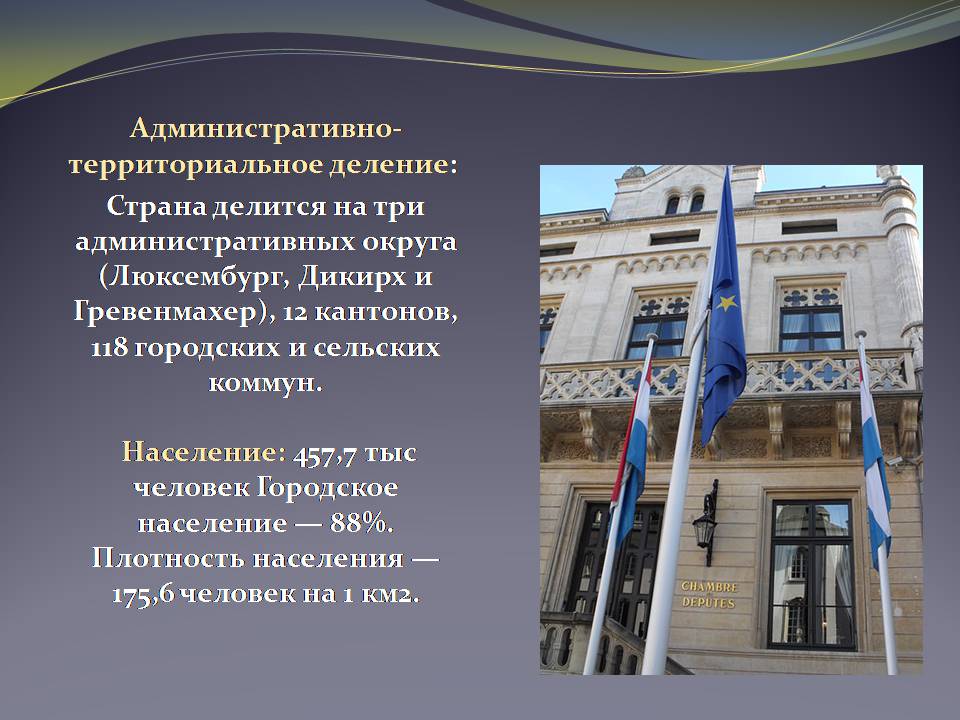 Презентація на тему «Люксембург» (варіант 2) - Слайд #3 Презентація на тему «Люксембург» (варіант 2) - Слайд #3