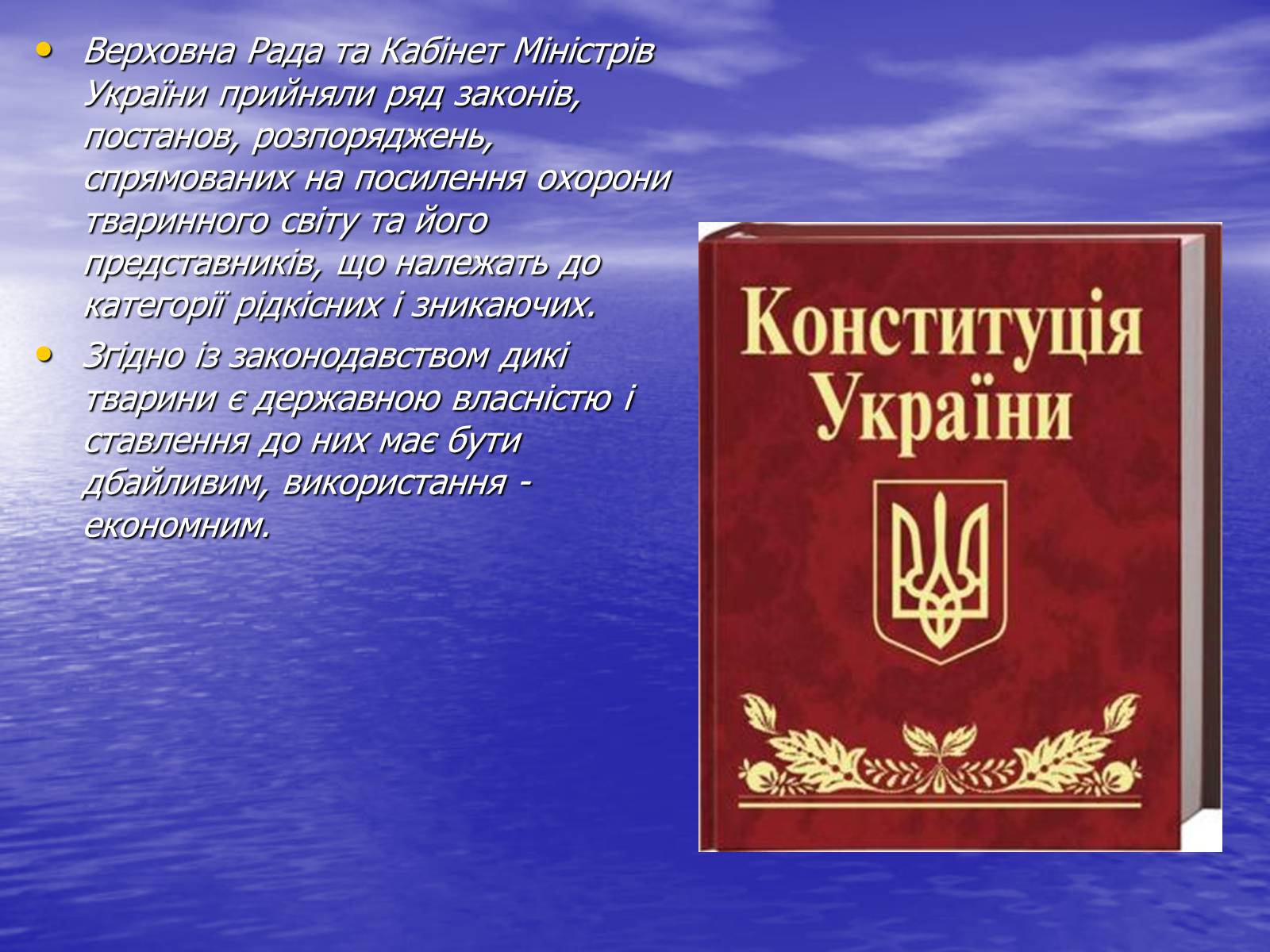Презентація на тему «Вплив діяльності людини на природу» - Слайд #10 Презентація на тему «Вплив діяльності людини на природу» - Слайд #10