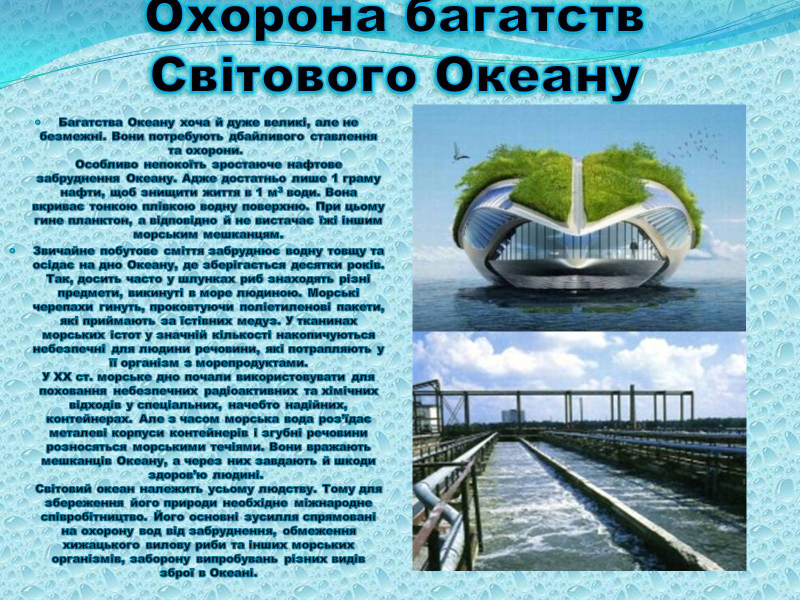 Презентація на тему «Багатства вод Світового Океану» - Слайд #6 Презентація на тему «Багатства вод Світового Океану» - Слайд #6