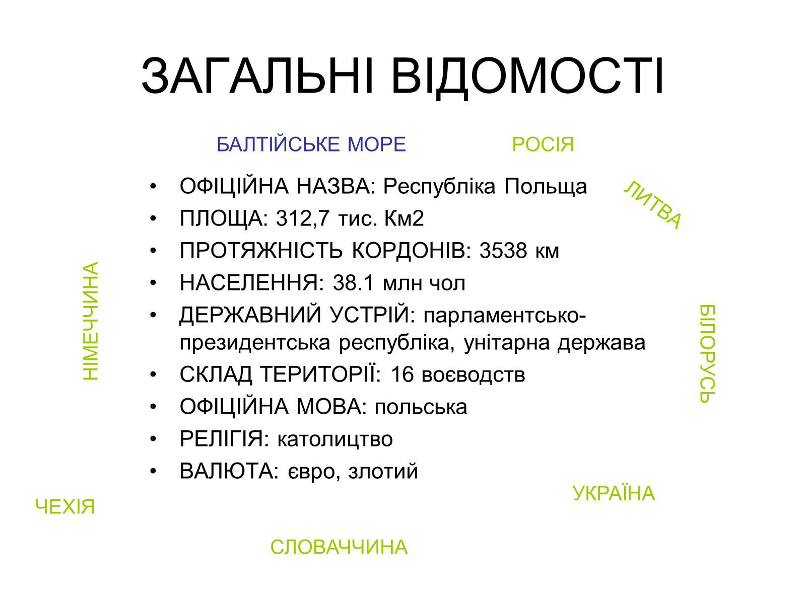 Презентація на тему «Польща» (варіант 15) - Слайд #2 Презентація на тему «Польща» (варіант 15) - Слайд #2