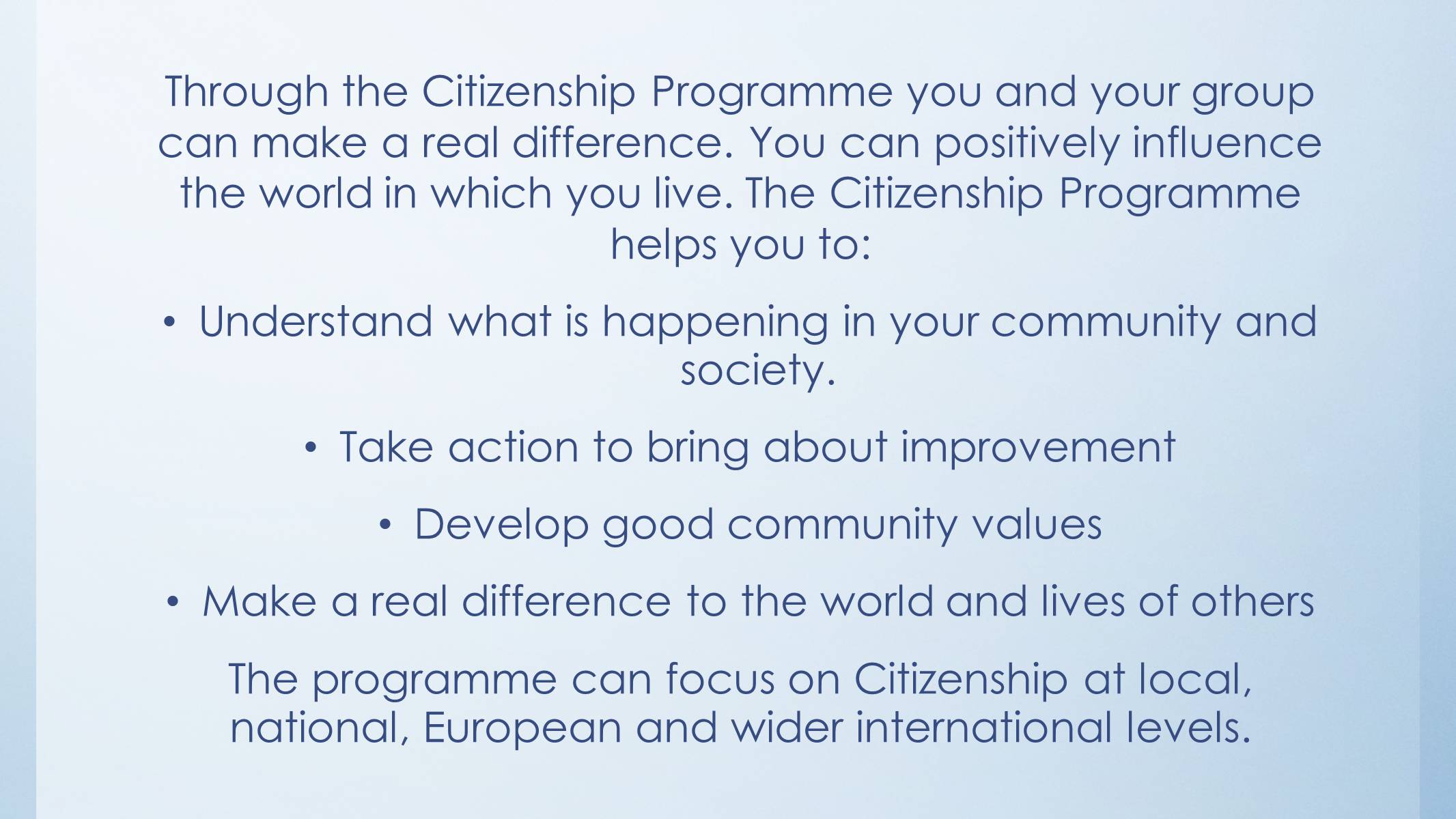 Презентація на тему «Citizenship for Young People» - Слайд #8 Презентація на тему «Citizenship for Young People» - Слайд #8
