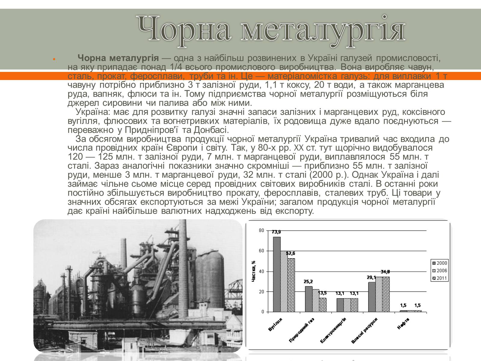 Презентація на тему «Розвиток металургії в Україні» - Слайд #3 Презентація на тему «Розвиток металургії в Україні» - Слайд #3