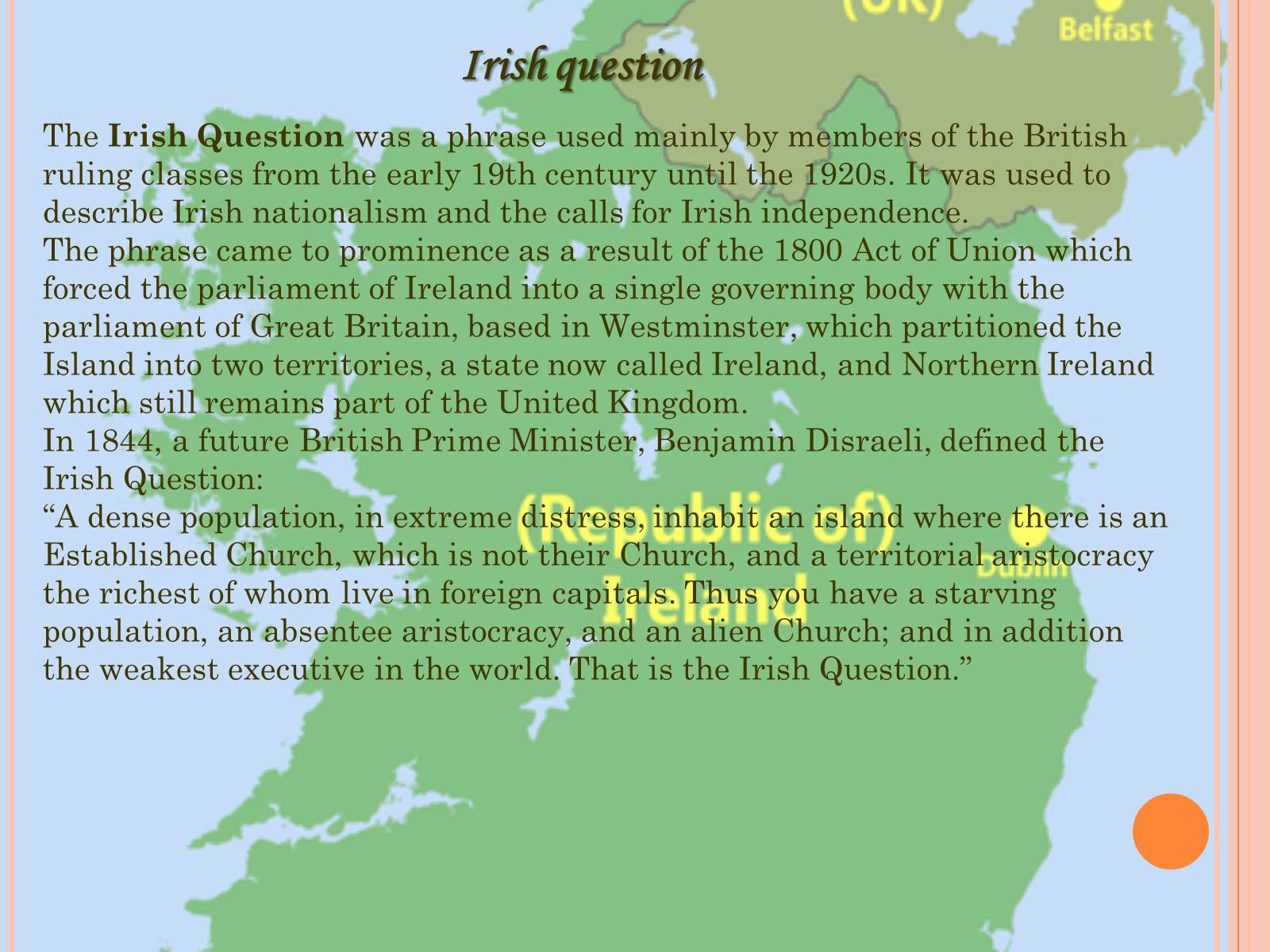Презентація на тему «Republic of Ireland» (варіант 2) - Слайд #29 Презентація на тему «Republic of Ireland» (варіант 2) - Слайд #29