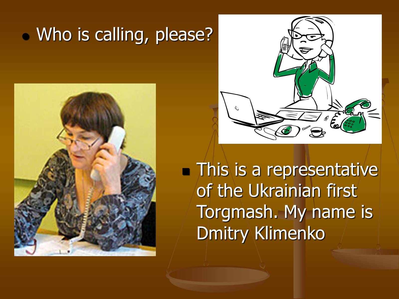Презентація на тему «Making an appointment» - Слайд #3