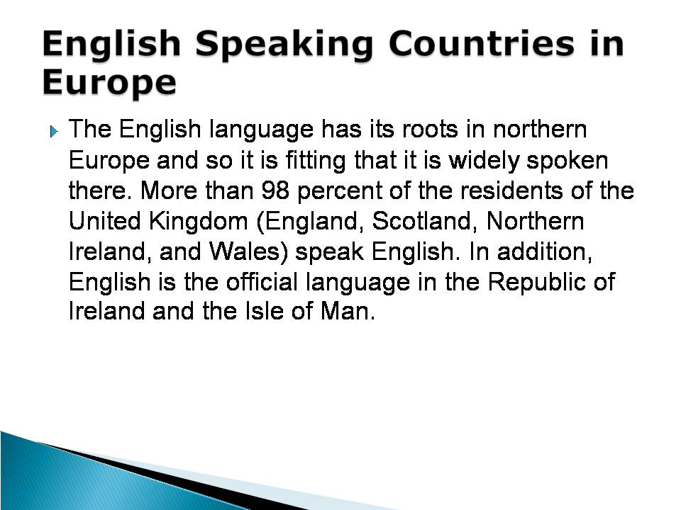 Презентація на тему «English in the World» - Слайд #6 Презентація на тему «English in the World» - Слайд #6