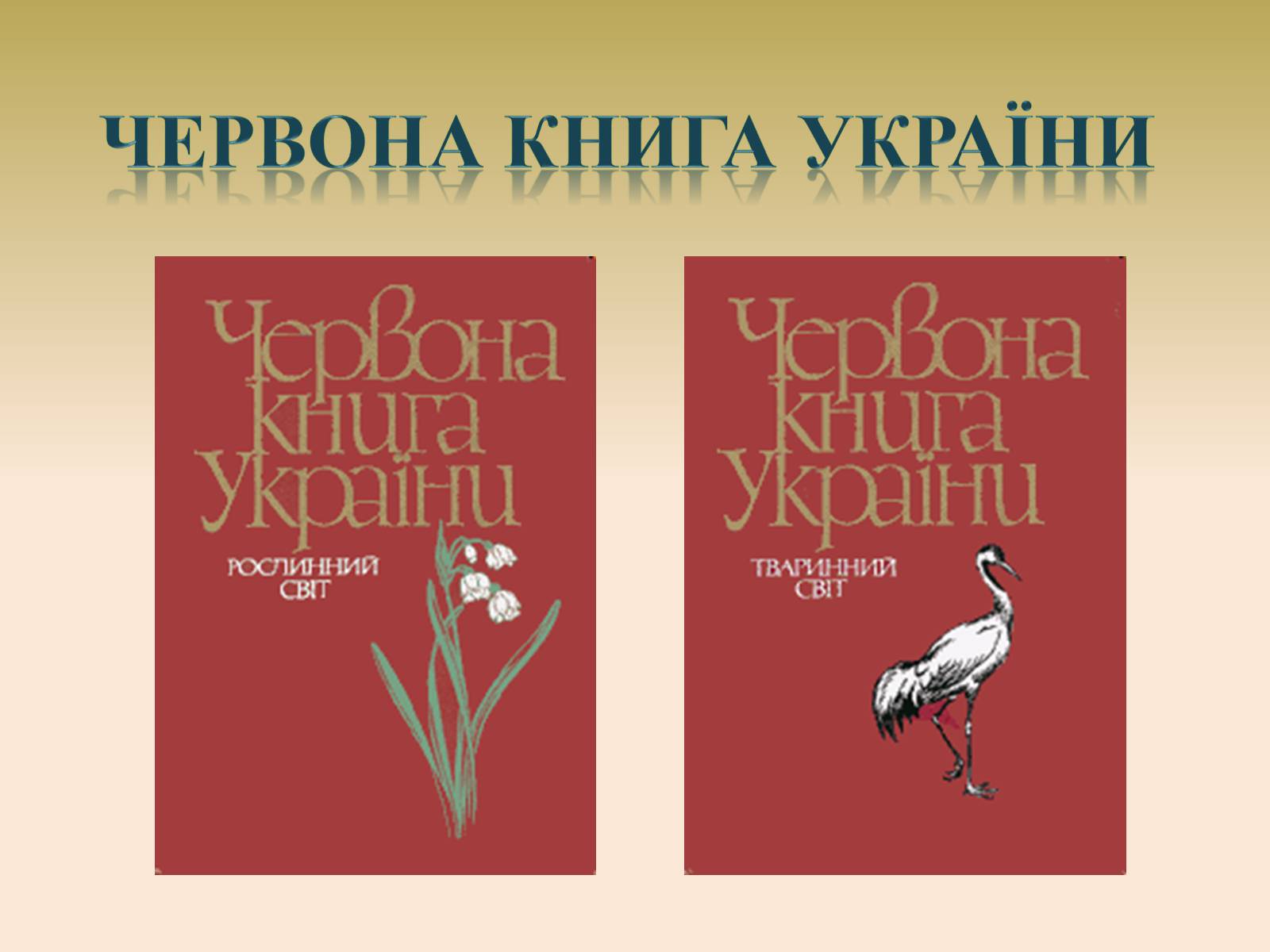 Презентація на тему «Червона книга» (варіант 4) - Слайд #1 Презентація на тему «Червона книга» (варіант 4) - Слайд #1
