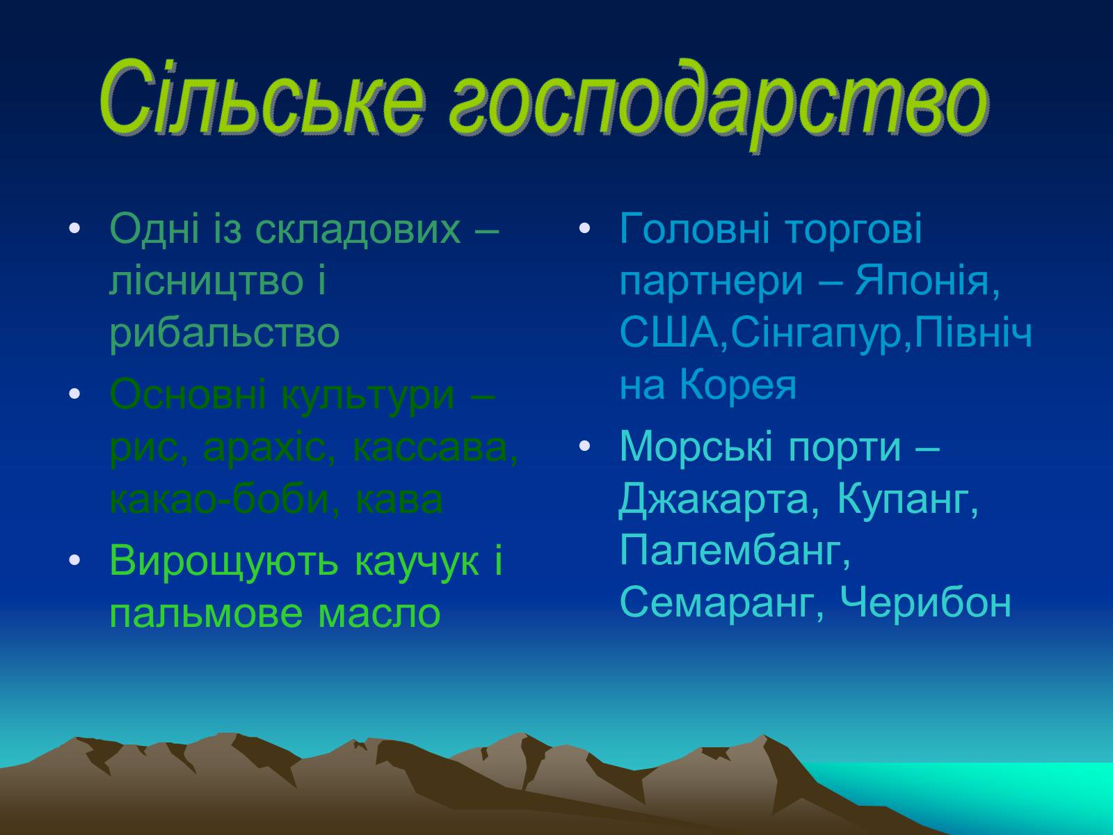 Презентація на тему «Індонезія» (варіант 2) - Слайд #10 Презентація на тему «Індонезія» (варіант 2) - Слайд #10