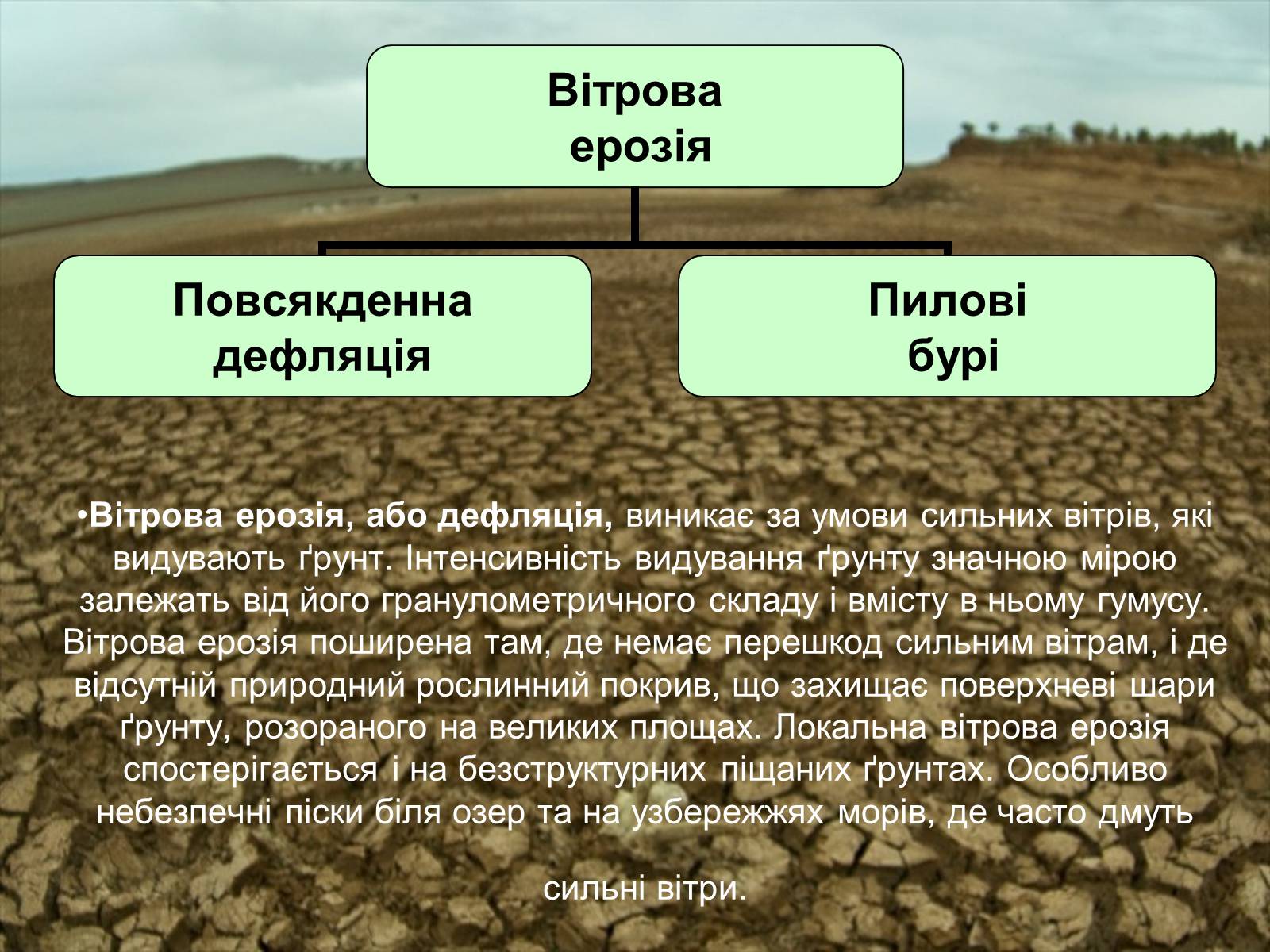 Презентація на тему «Вплив інтенсивності ерозільних процесів на стан ґрунтового покриву» - Слайд #9 Презентація на тему «Вплив інтенсивності ерозільних процесів на стан ґрунтового покриву» - Слайд #9