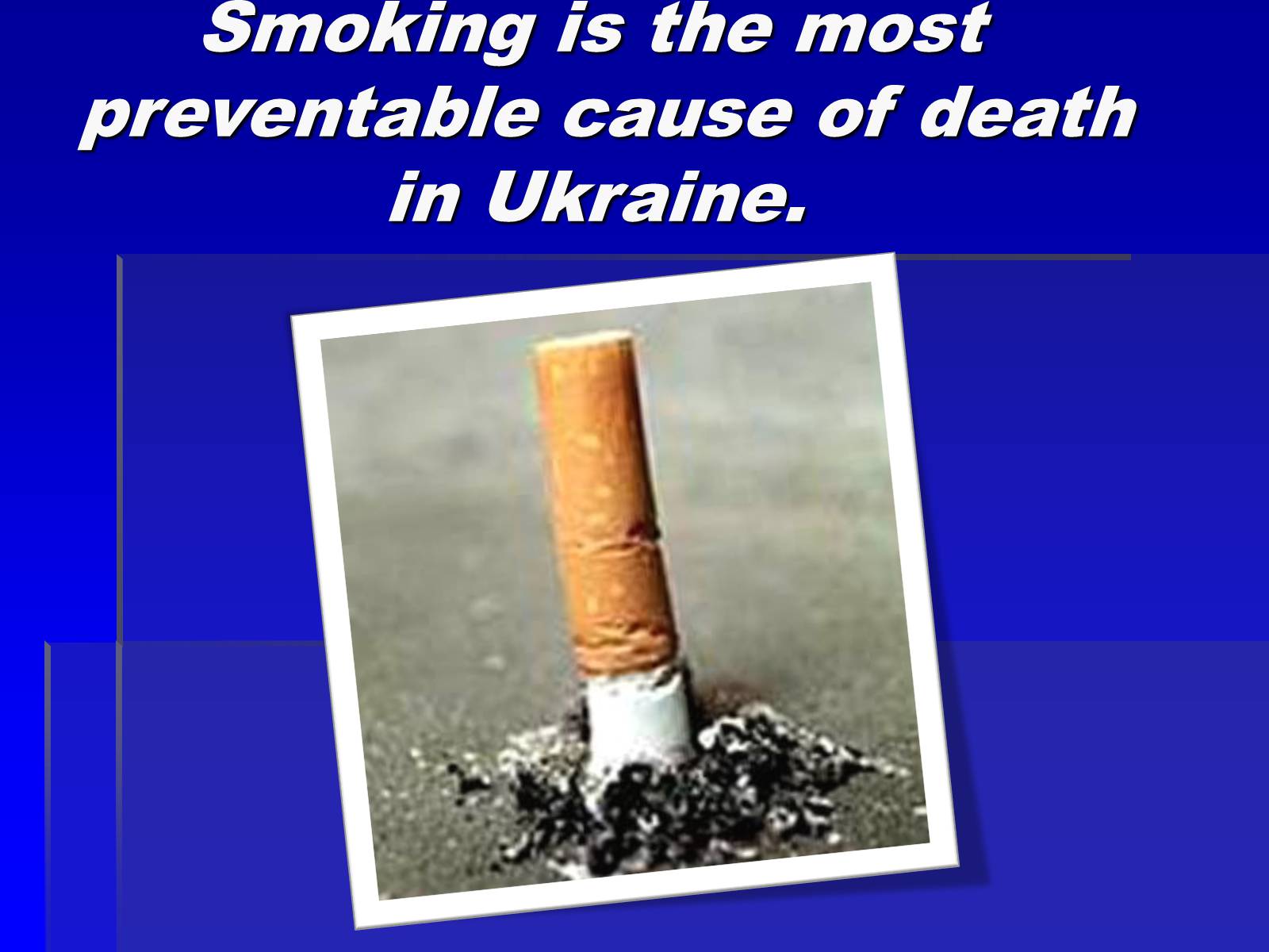 Презентація на тему «The healthy way of life. Harmful habits» - Слайд #3