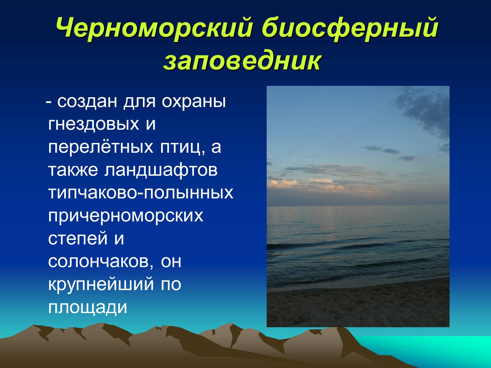 Презентація на тему «Заповедники Украины» (варіант 1) - Слайд #12 Презентація на тему «Заповедники Украины» (варіант 1) - Слайд #12