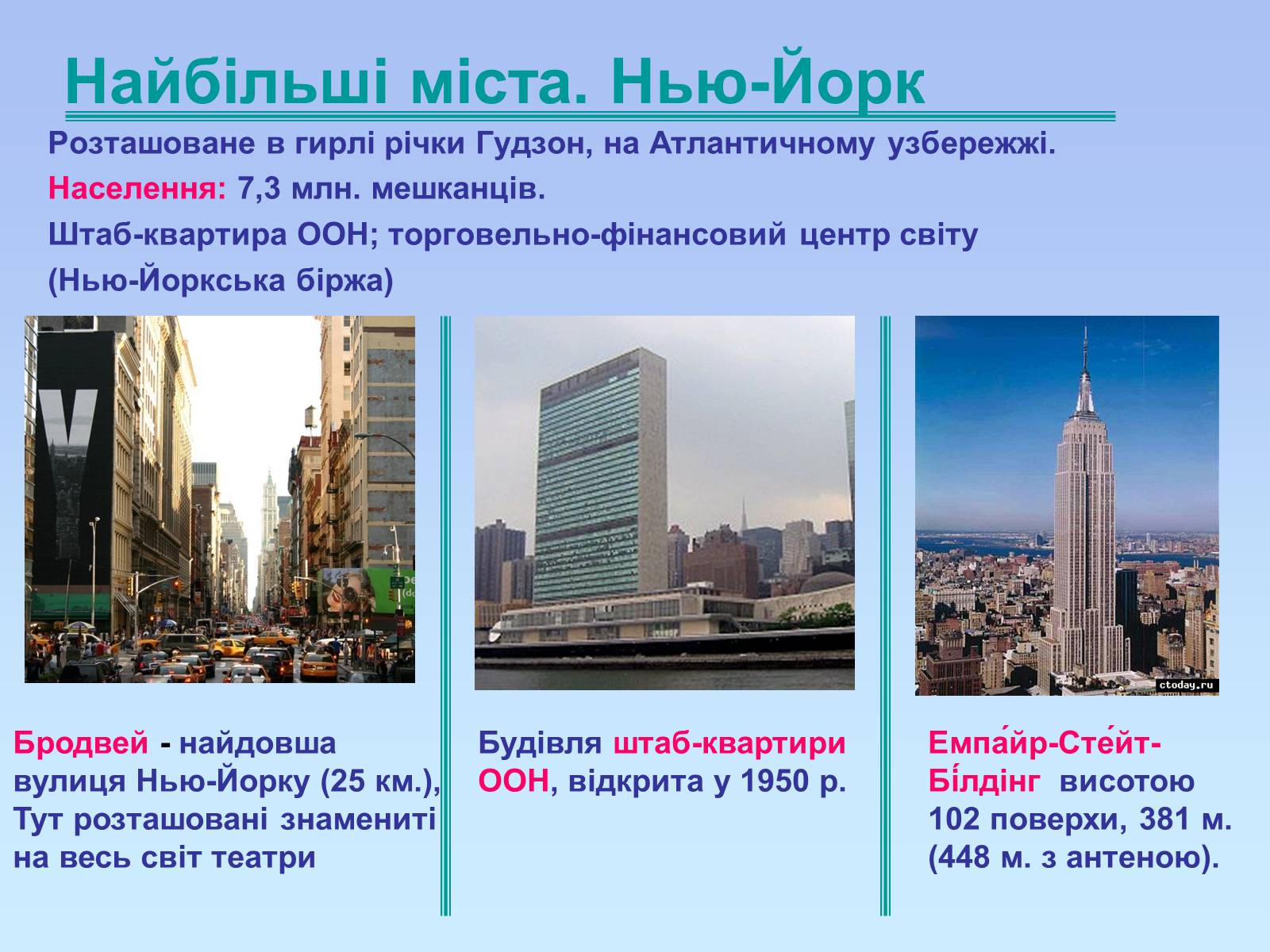 Презентація на тему «Географія США» - Слайд #35 Презентація на тему «Географія США» - Слайд #35