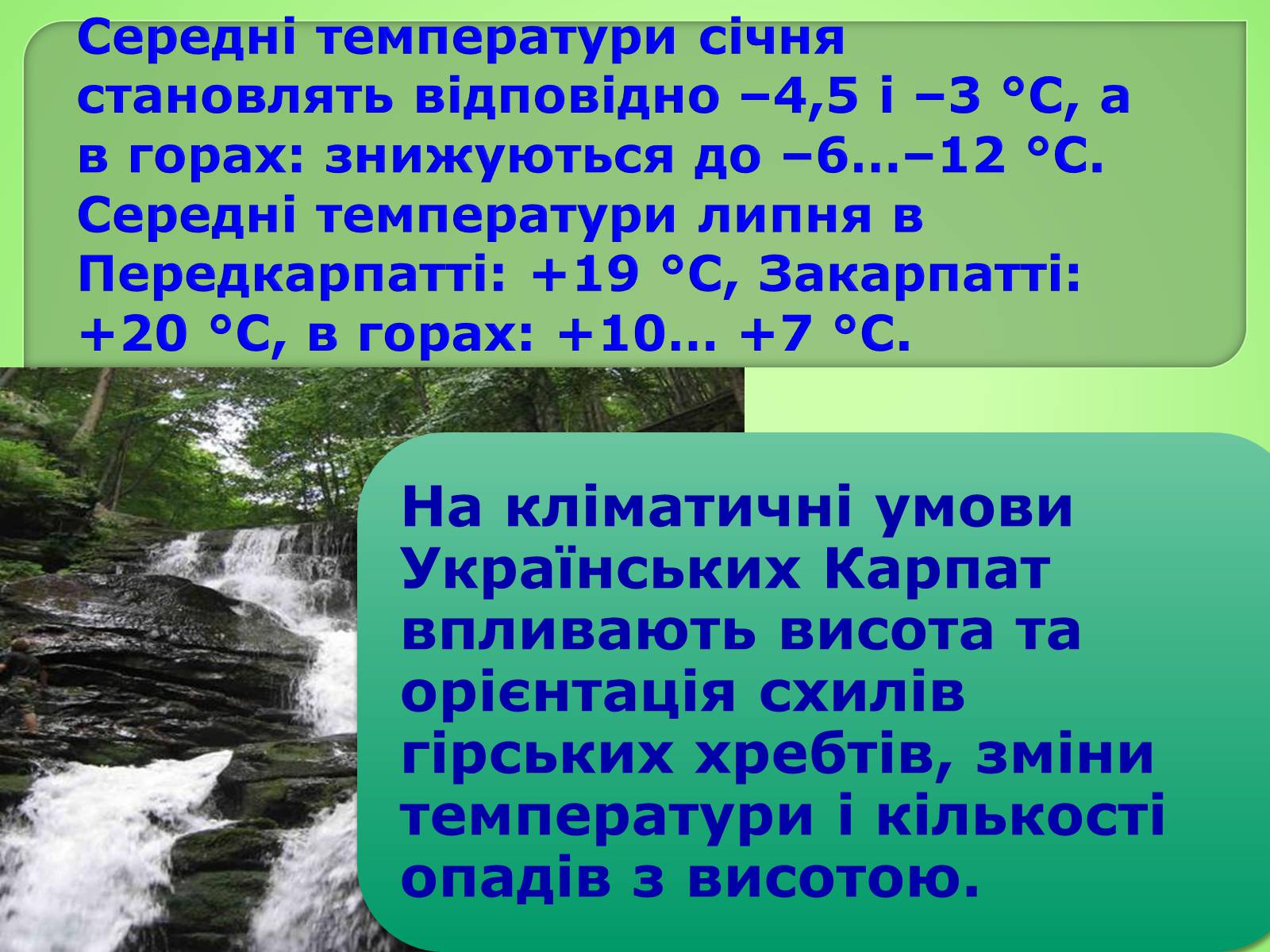 Презентація на тему «Українські Карпати» (варіант 4) - Слайд #6 Презентація на тему «Українські Карпати» (варіант 4) - Слайд #6