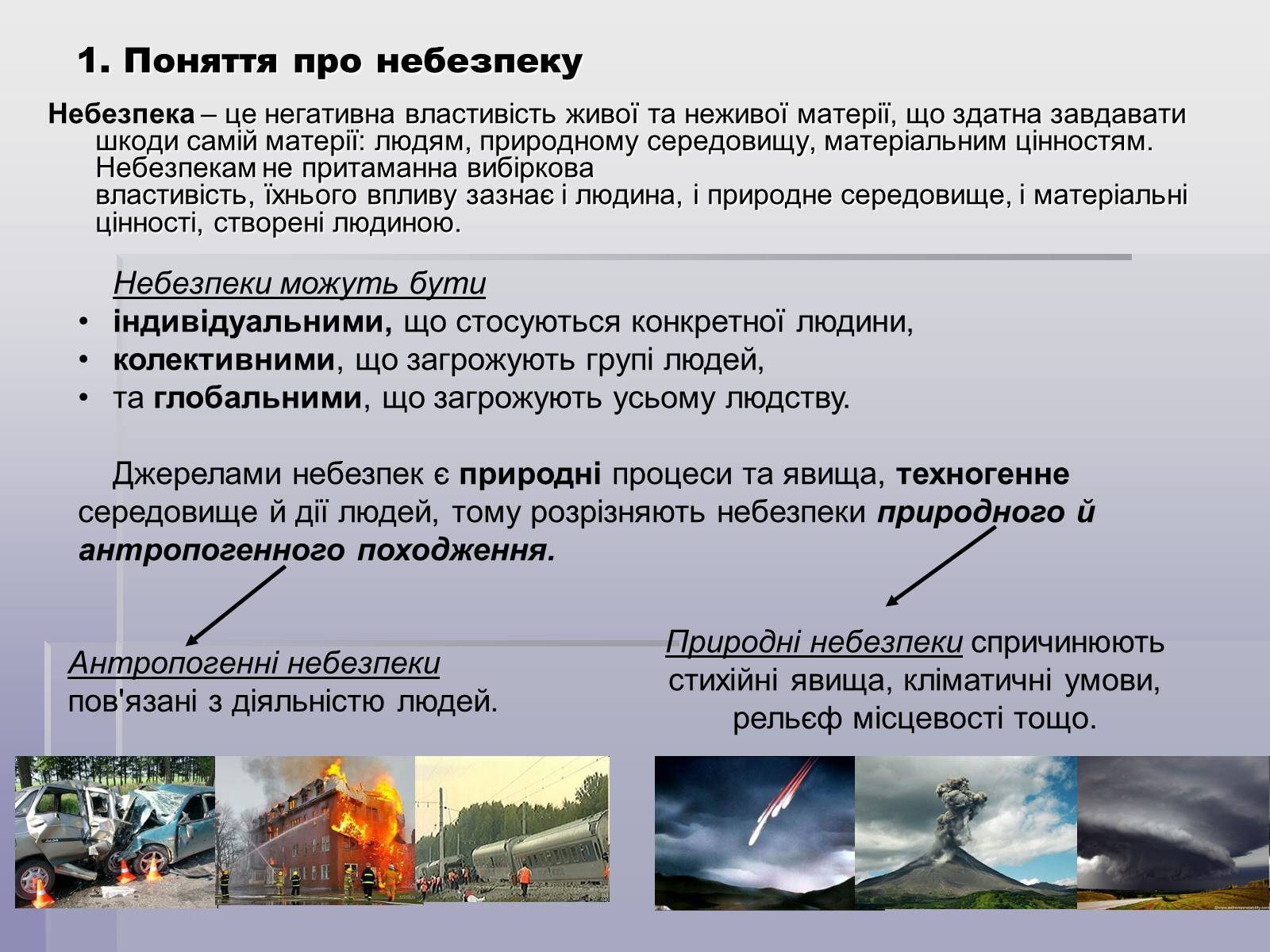 Презентація на тему «Глобальні небезпеки» - Слайд #2 Презентація на тему «Глобальні небезпеки» - Слайд #2