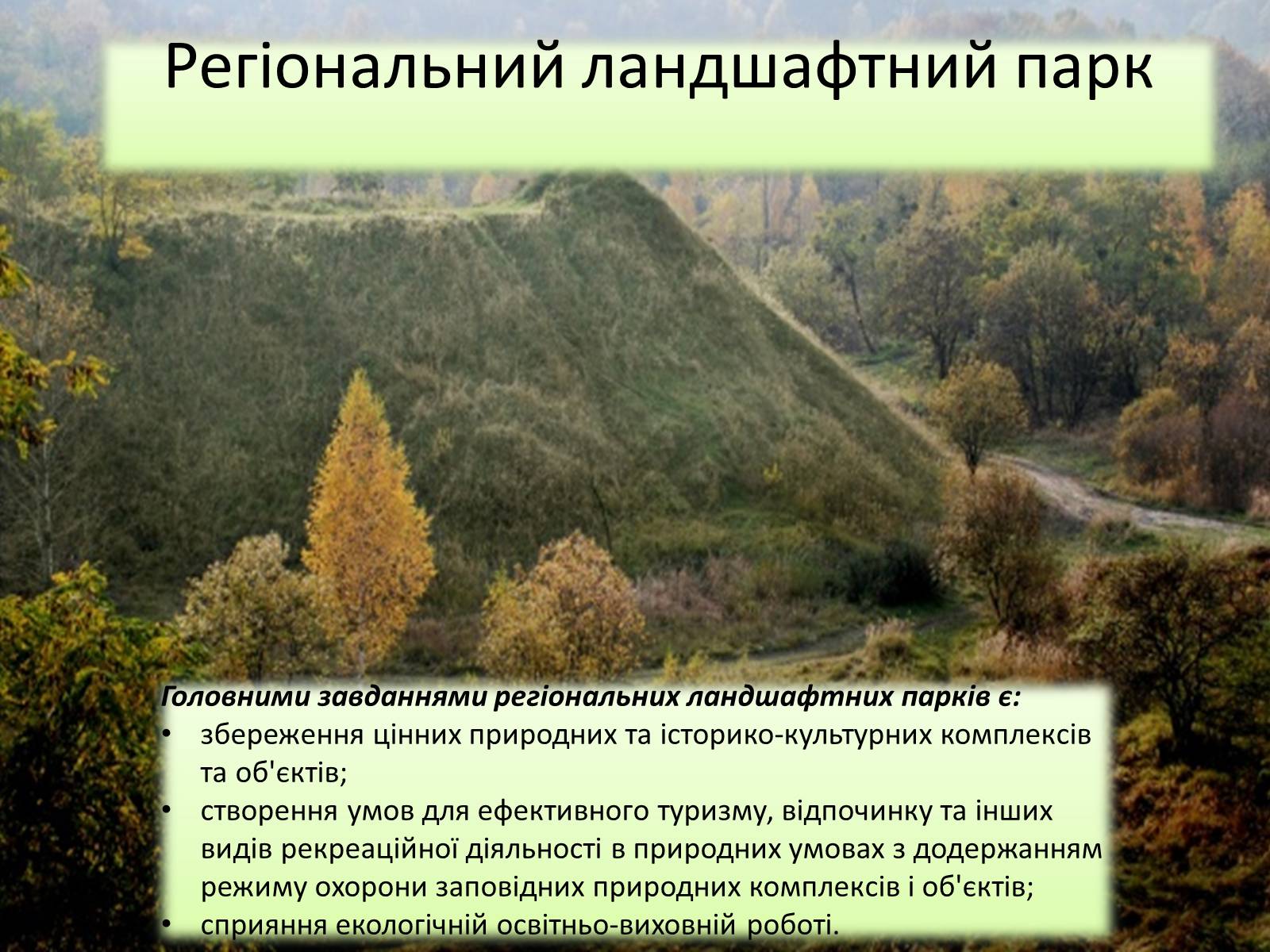 Презентація на тему «Ландшафтні парки України» (варіант 1) - Слайд #3 Презентація на тему «Ландшафтні парки України» (варіант 1) - Слайд #3
