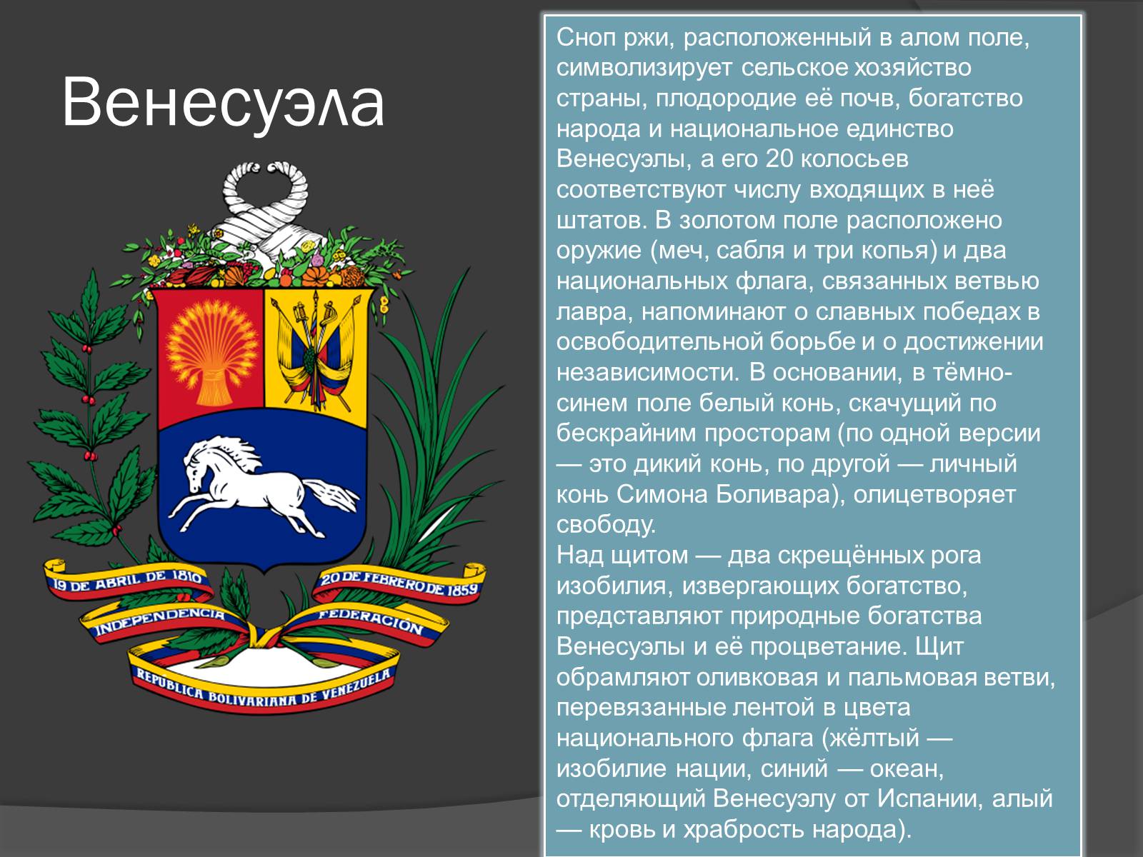 Презентація на тему «Гербы стран мира» - Слайд #10 Презентація на тему «Гербы стран мира» - Слайд #10