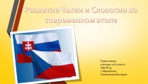 Презентація на тему «Развитие Чехии и Словакии на современном этапе»