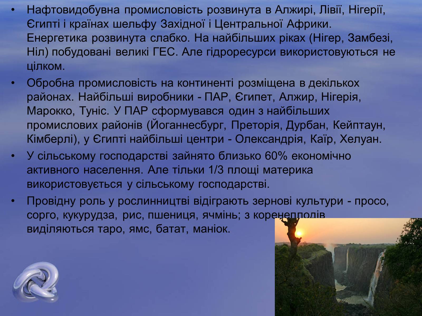 Презентація на тему «Економіко-географічна характеристика Африки» - Слайд #13