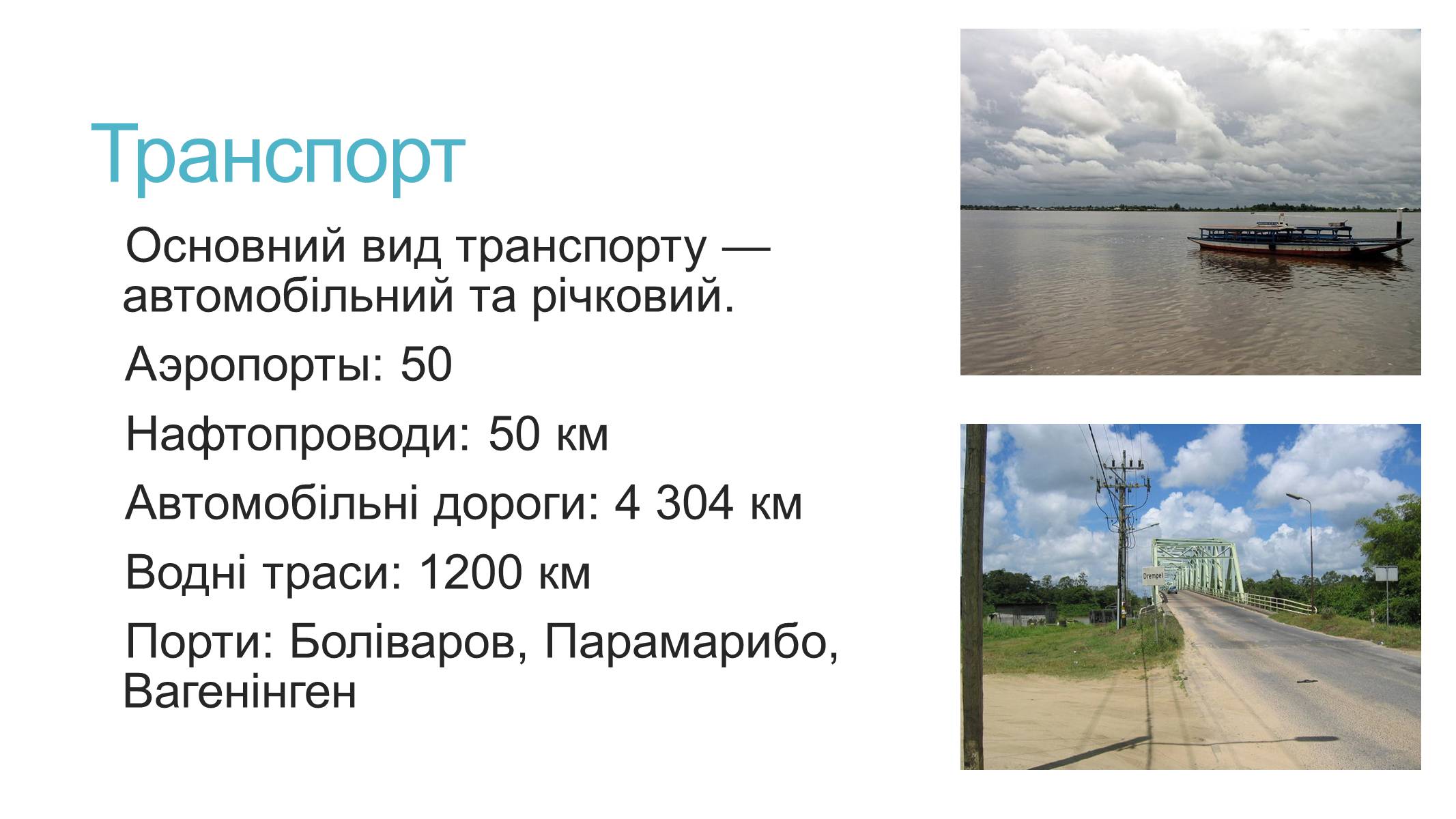Презентація на тему «Суринам» - Слайд #7 Презентація на тему «Суринам» - Слайд #7