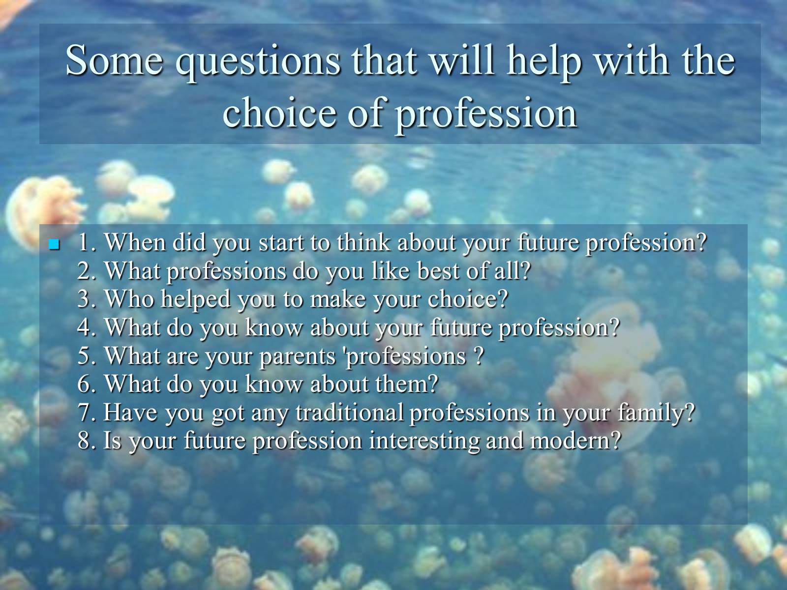 Презентація на тему «My future profession» (варіант 2) - Слайд #9 Презентація на тему «My future profession» (варіант 2) - Слайд #9