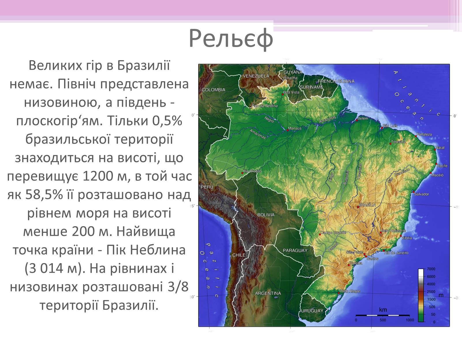 Презентація на тему «Бразилія» (варіант 7) - Слайд #7 Презентація на тему «Бразилія» (варіант 7) - Слайд #7