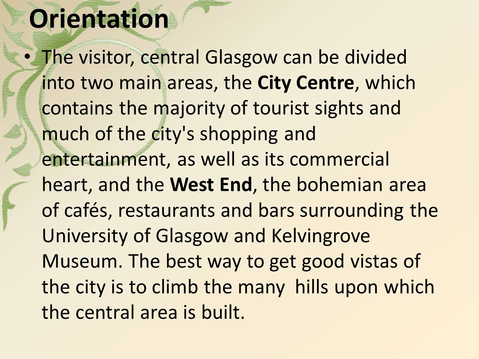 Презентація на тему «Glasgow» (варіант 4) - Слайд #4 Презентація на тему «Glasgow» (варіант 4) - Слайд #4