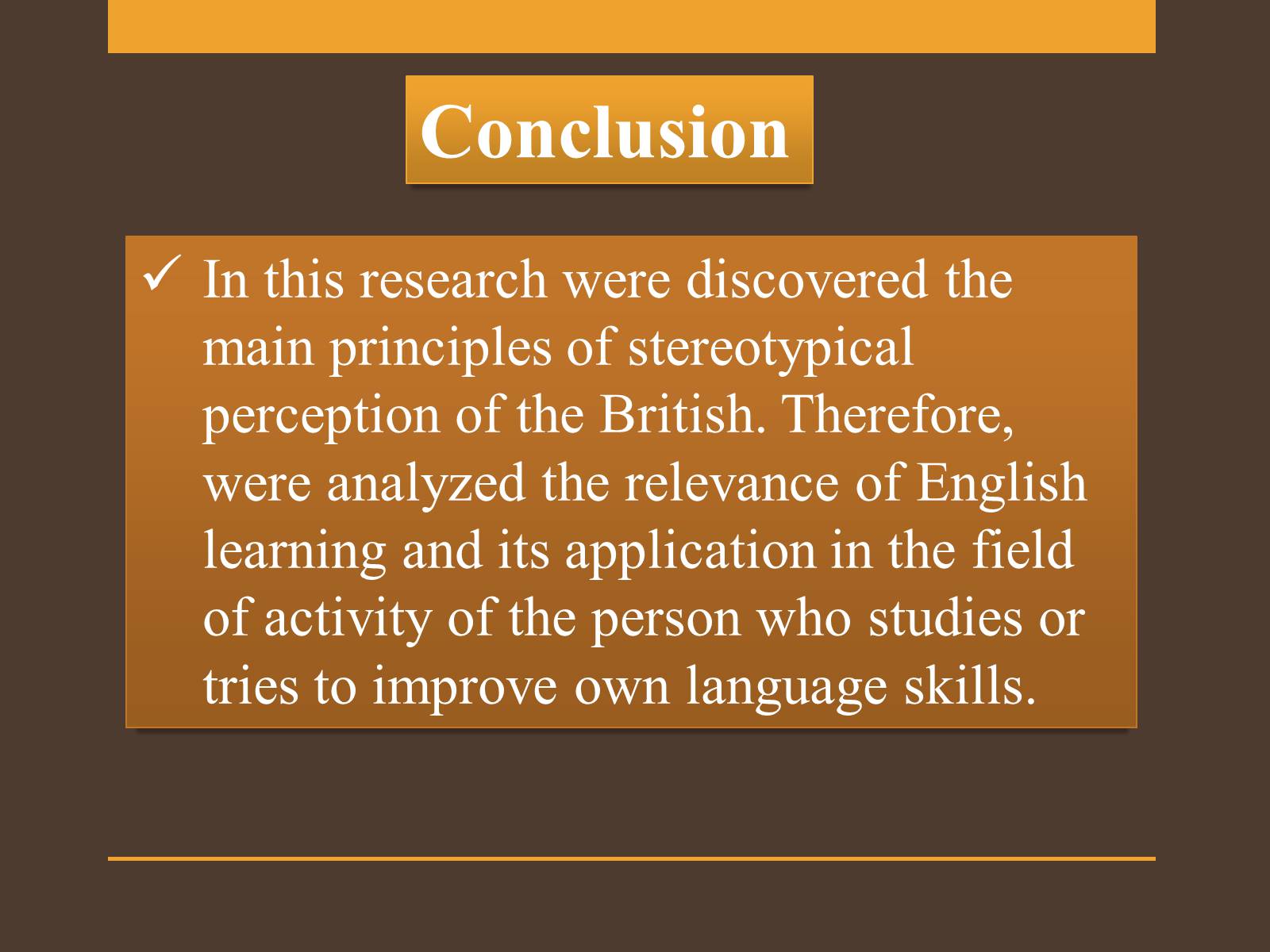 Презентація на тему «Stereotypical perception of the British by Europeans» - Слайд #18 Презентація на тему «Stereotypical perception of the British by Europeans» - Слайд #18