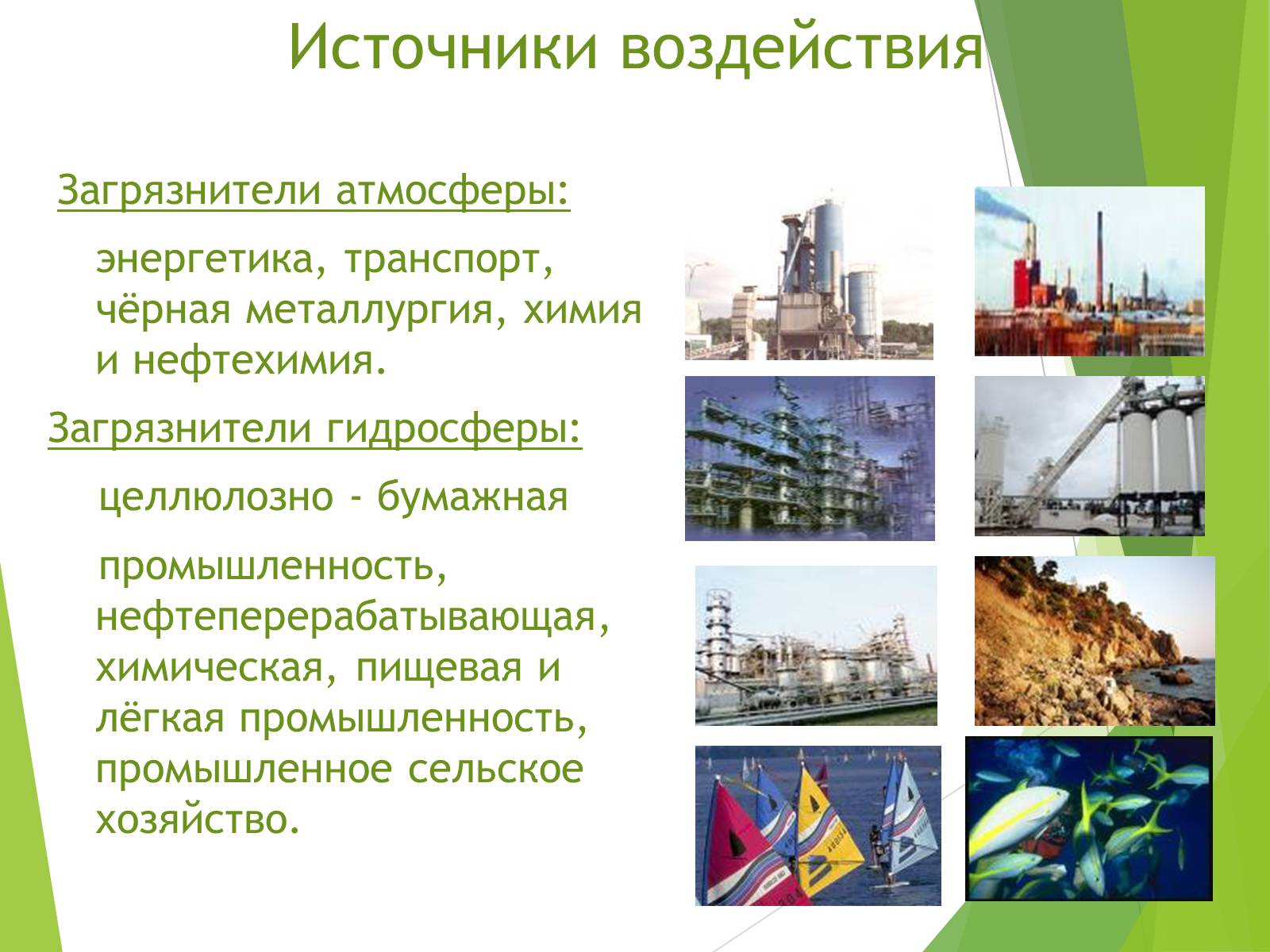 Презентація на тему «Антропогенное загрязнение биосферы и охрана окружающей среды» - Слайд #4