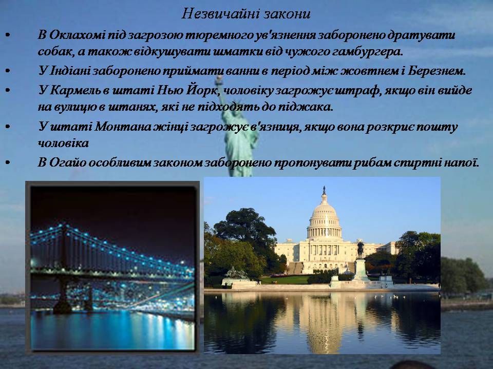 Презентація на тему «США» (варіант 26) - Слайд #12 Презентація на тему «США» (варіант 26) - Слайд #12