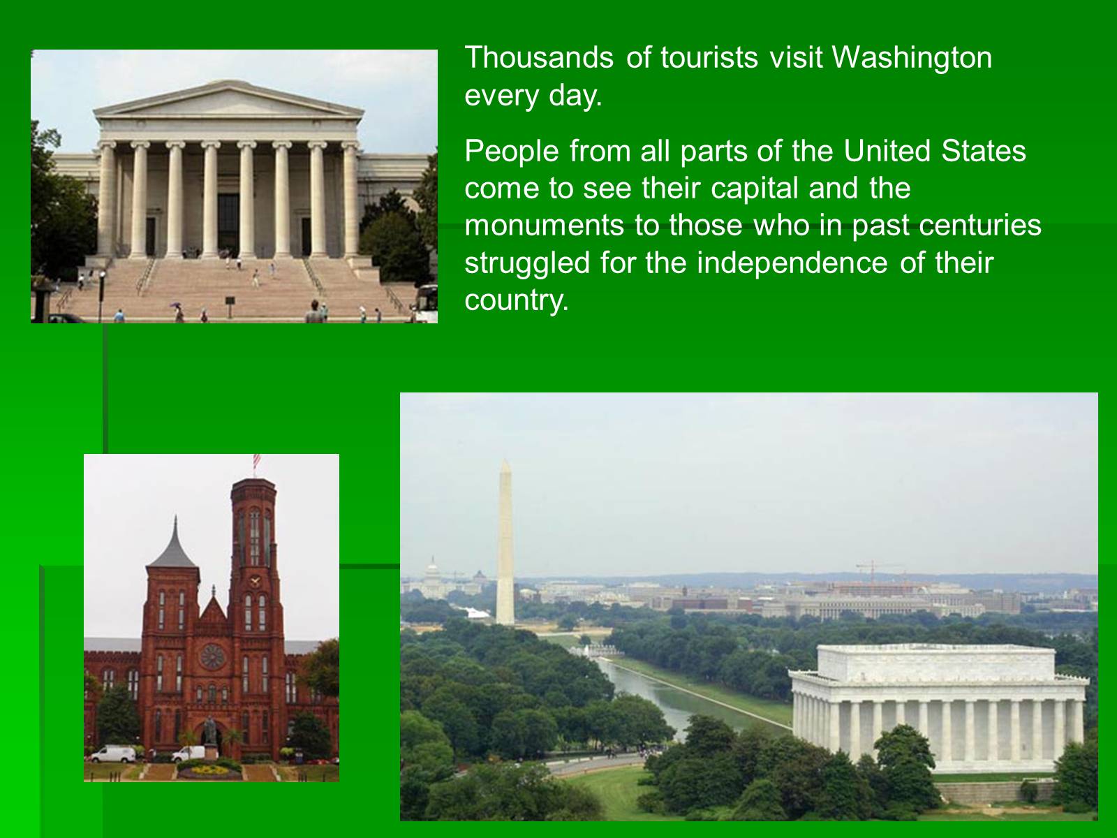Презентація на тему «Washington D.C.» (варіант 2) - Слайд #13 Презентація на тему «Washington D.C.» (варіант 2) - Слайд #13