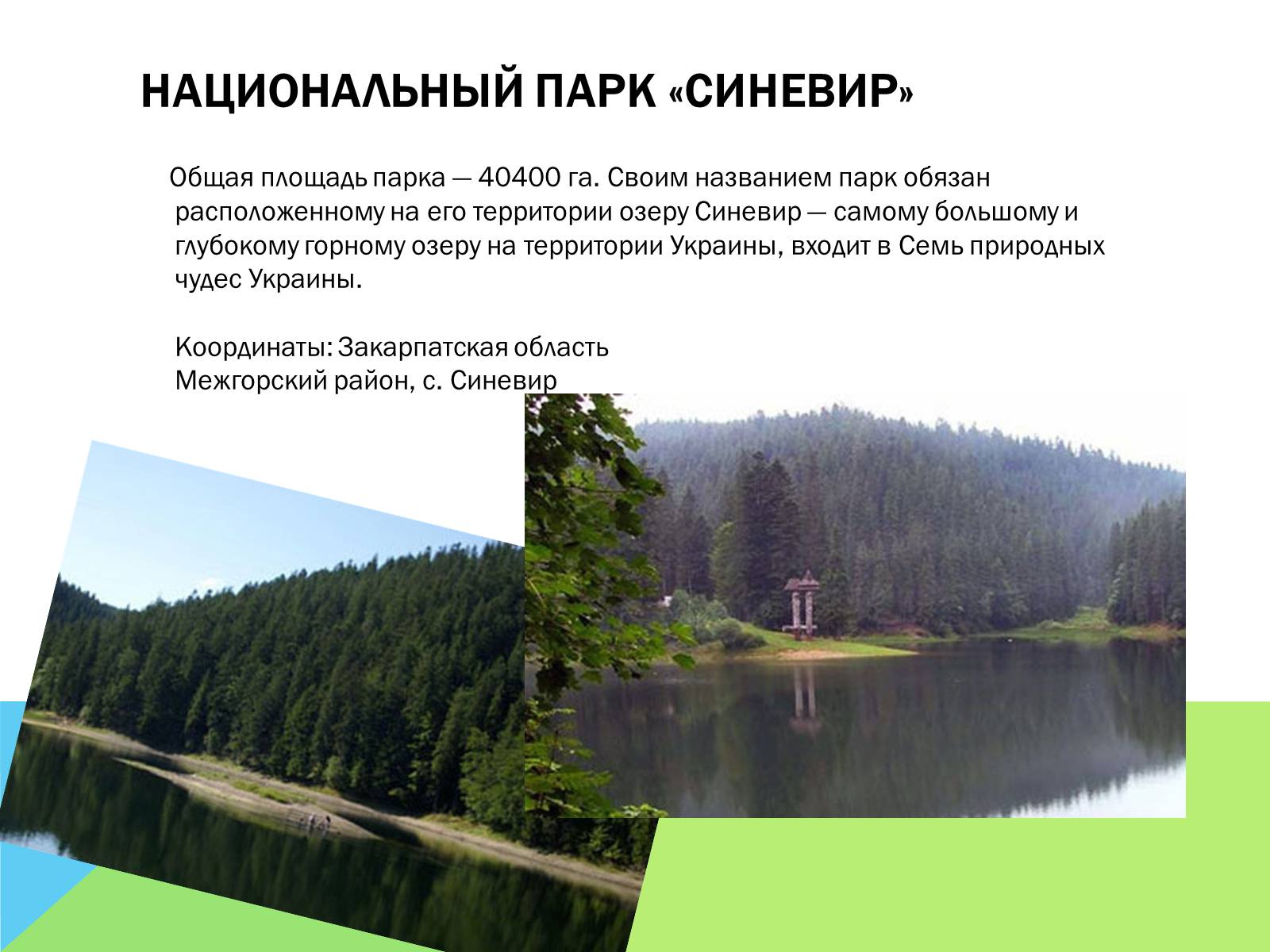 Презентація на тему «Национальные природные парки Украины» - Слайд #7 Презентація на тему «Национальные природные парки Украины» - Слайд #7